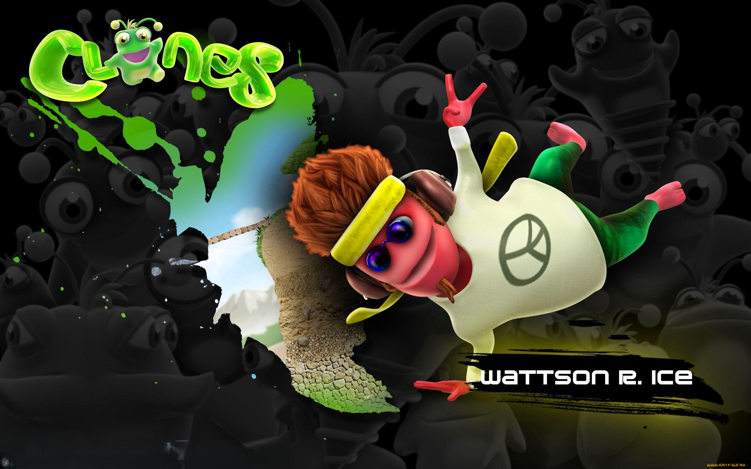 видео, игры, clones, существо, танец, очки