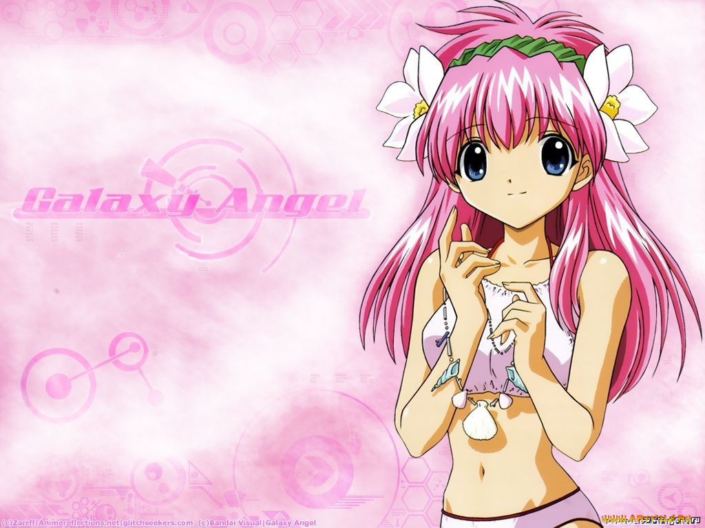 аниме, galaxy, angel