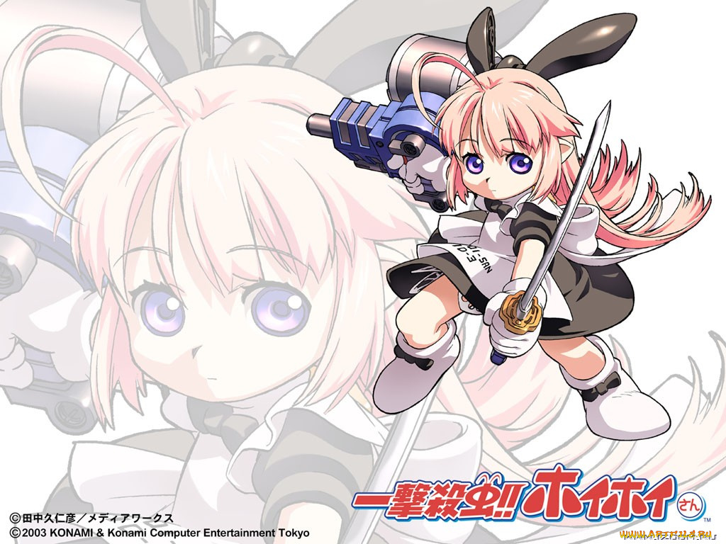 аниме, weapon, blood, technology