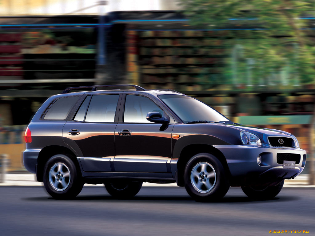 hyundai, santa, fe, автомобили
