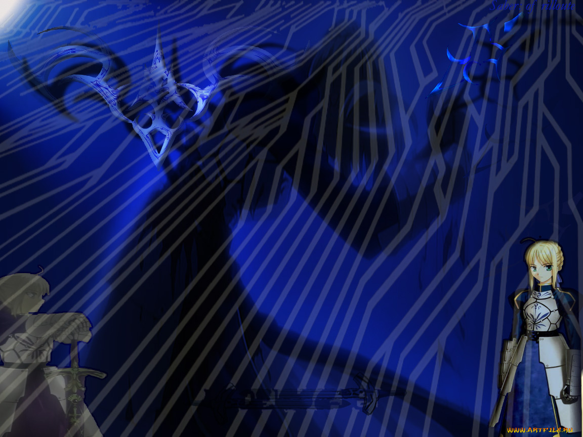 аниме, fate, stay, night