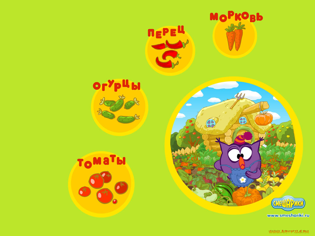 мультфильмы, смешарики