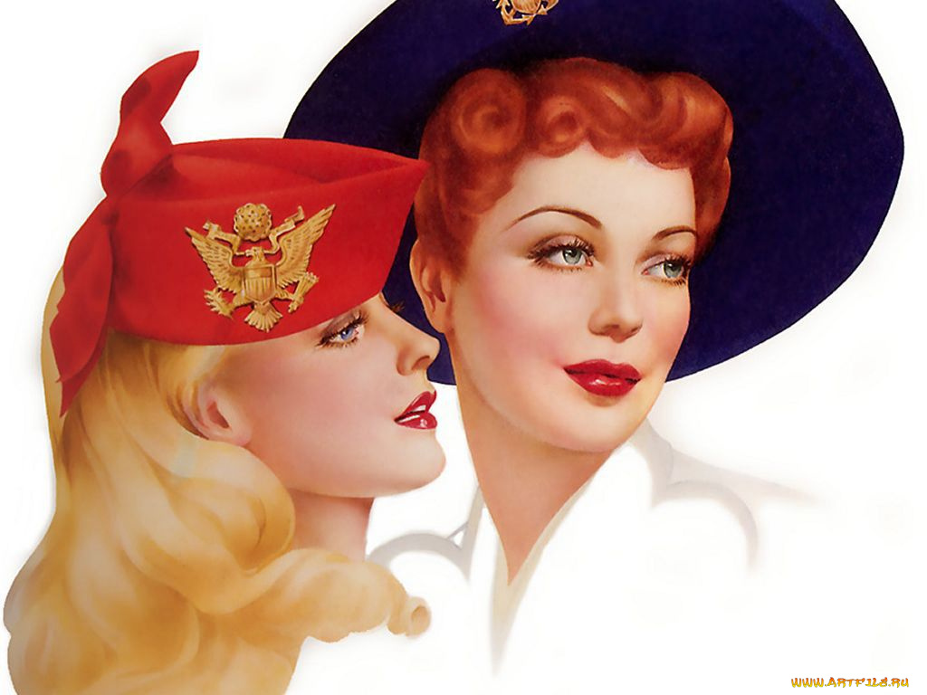 рисованные, люди