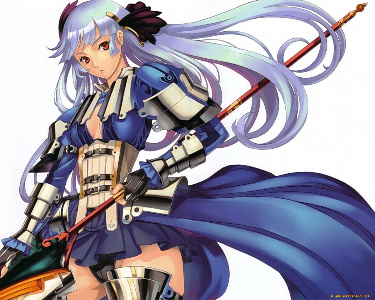 аниме, weapon, blood, technology