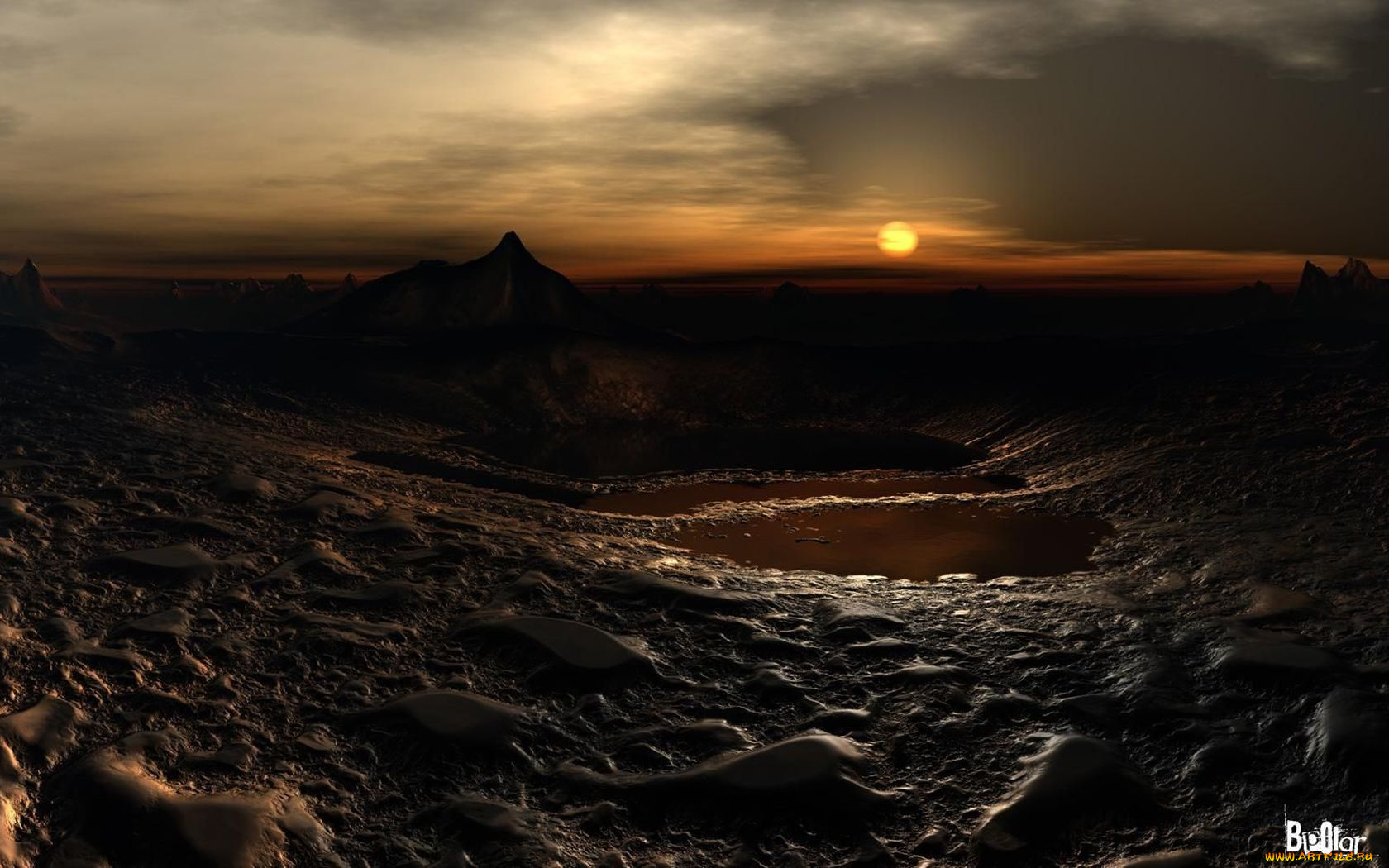 3д, графика, nature, landscape, природа