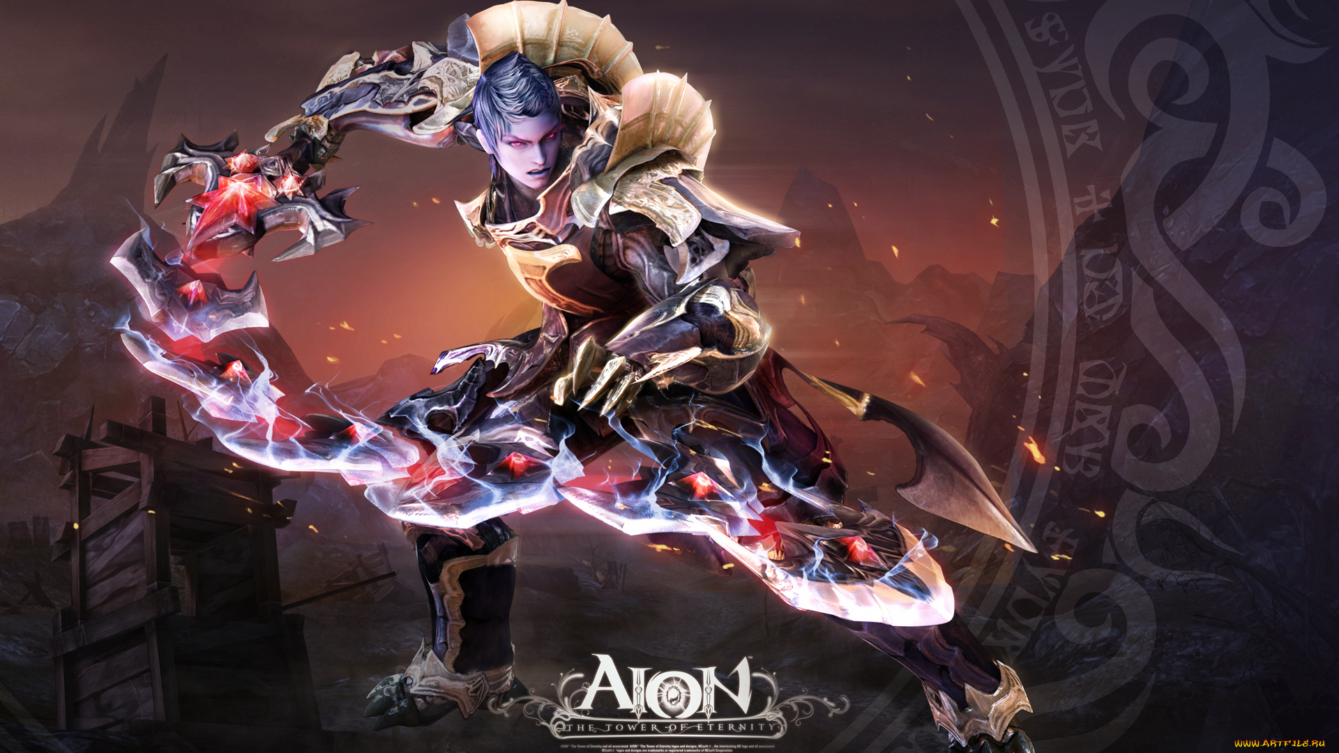 aion, tower, of, eternity, видео, игры, the