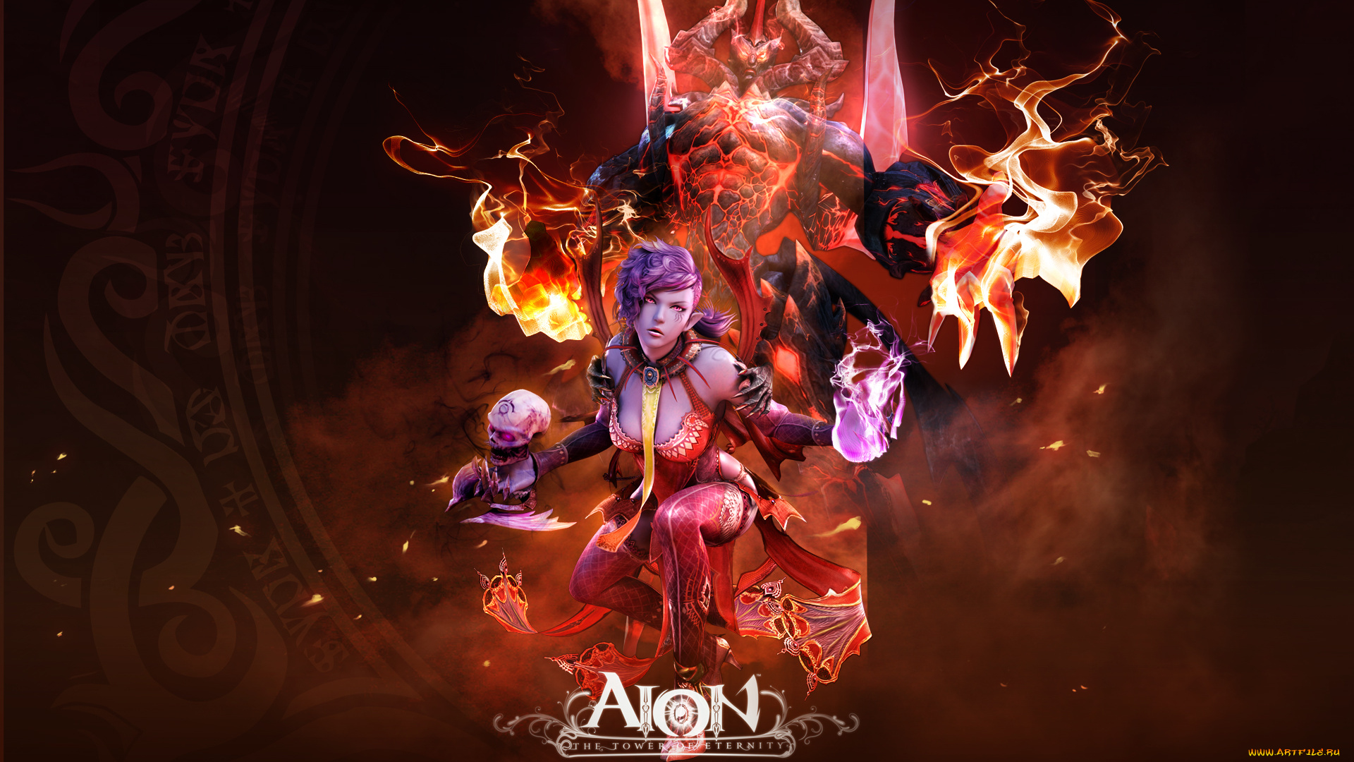 aion, tower, of, eternity, видео, игры, the