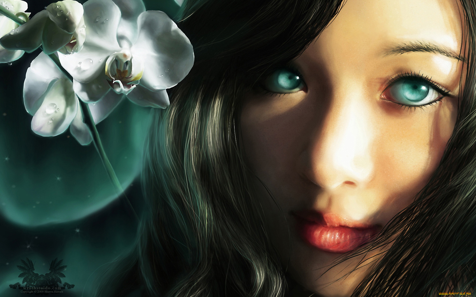 рисованные, люди