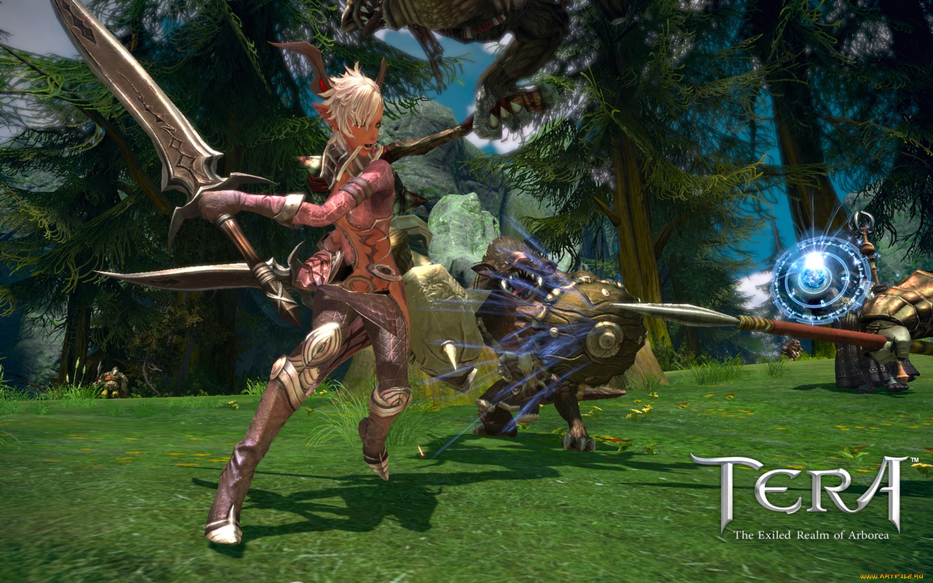 tera, the, exiled, realm, of, arborea, видео, игры