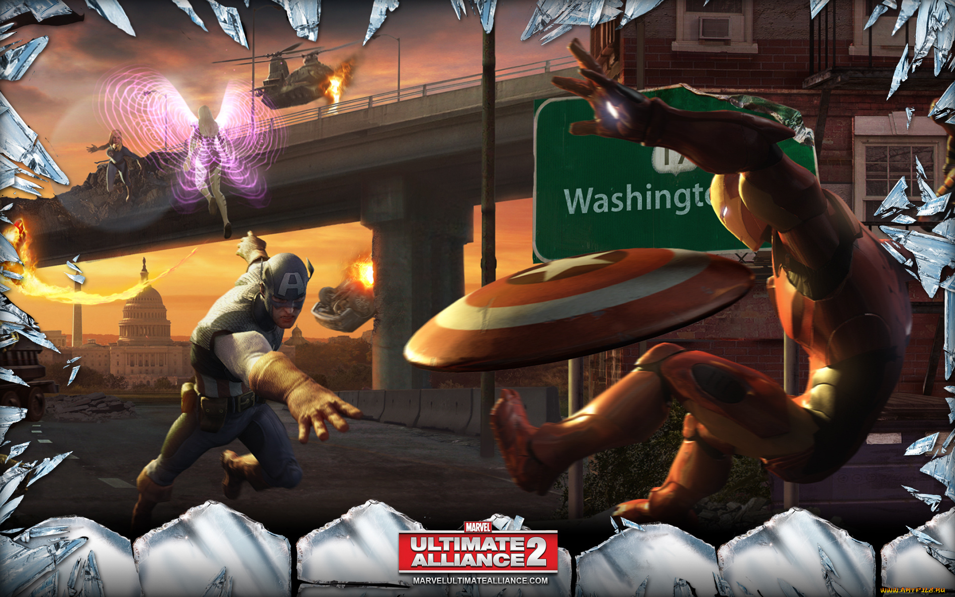 видео, игры, marvel, ultimate, alliance