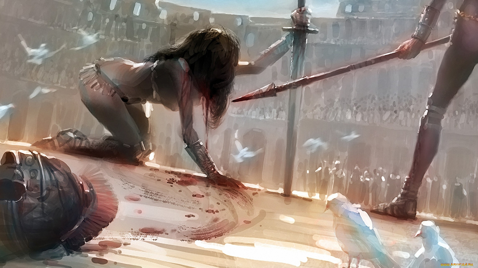 gladiatress, фэнтези, люди