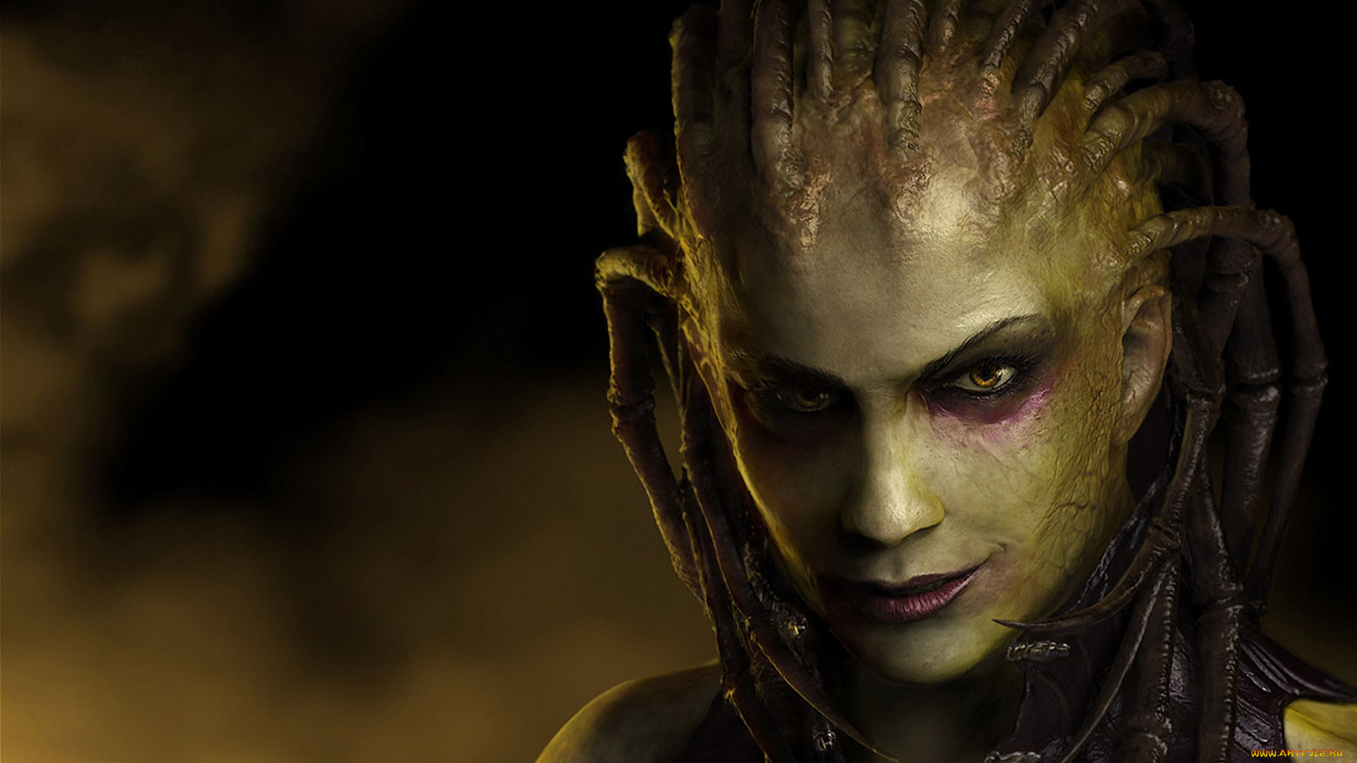 queen, of, blades, фэнтези, существа