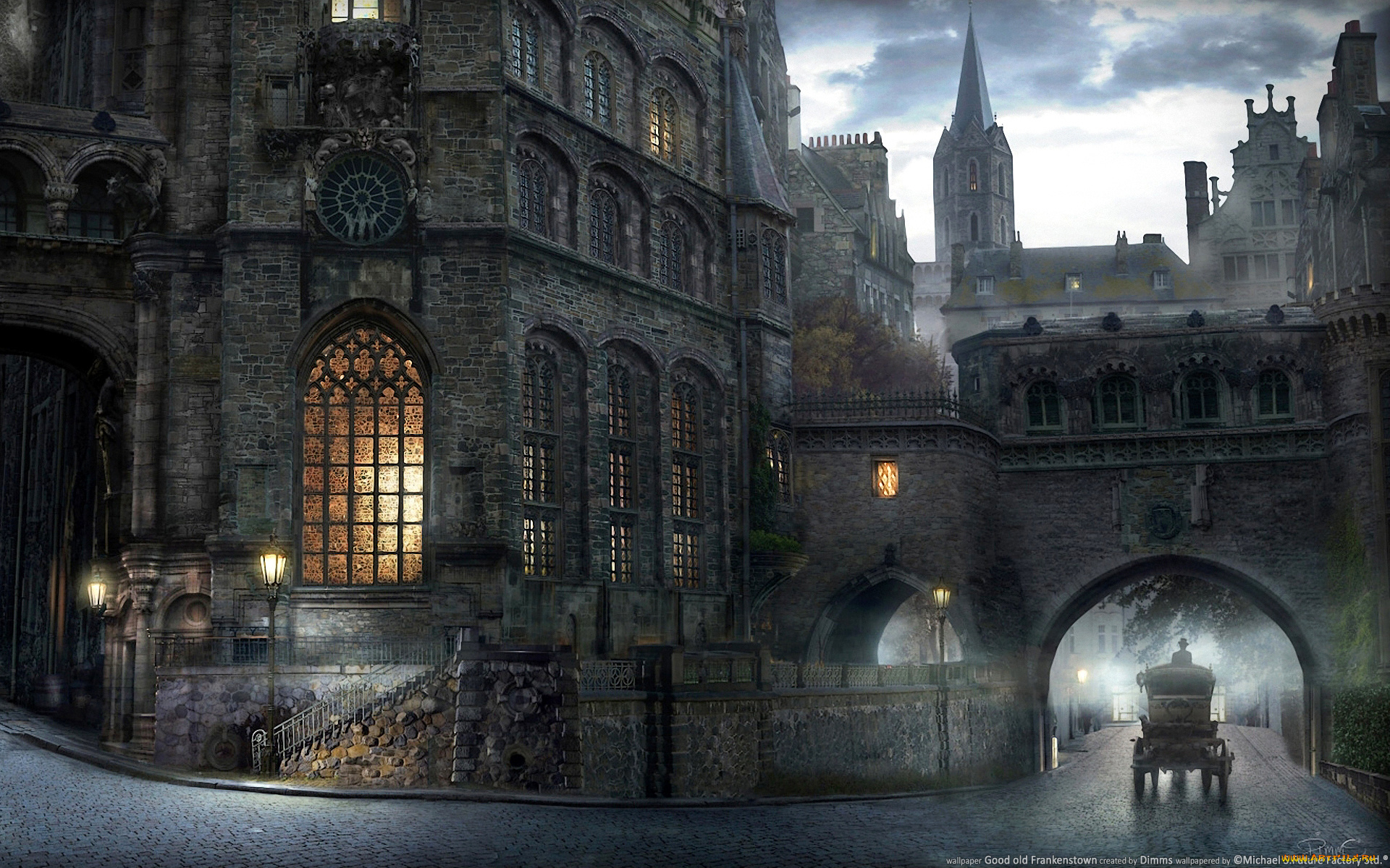 good, old, frankenstown, фэнтези, иные, миры, времена