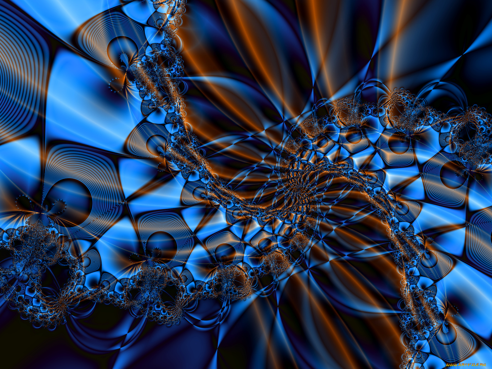 3д, графика, fractal, фракталы, узор, фрактал