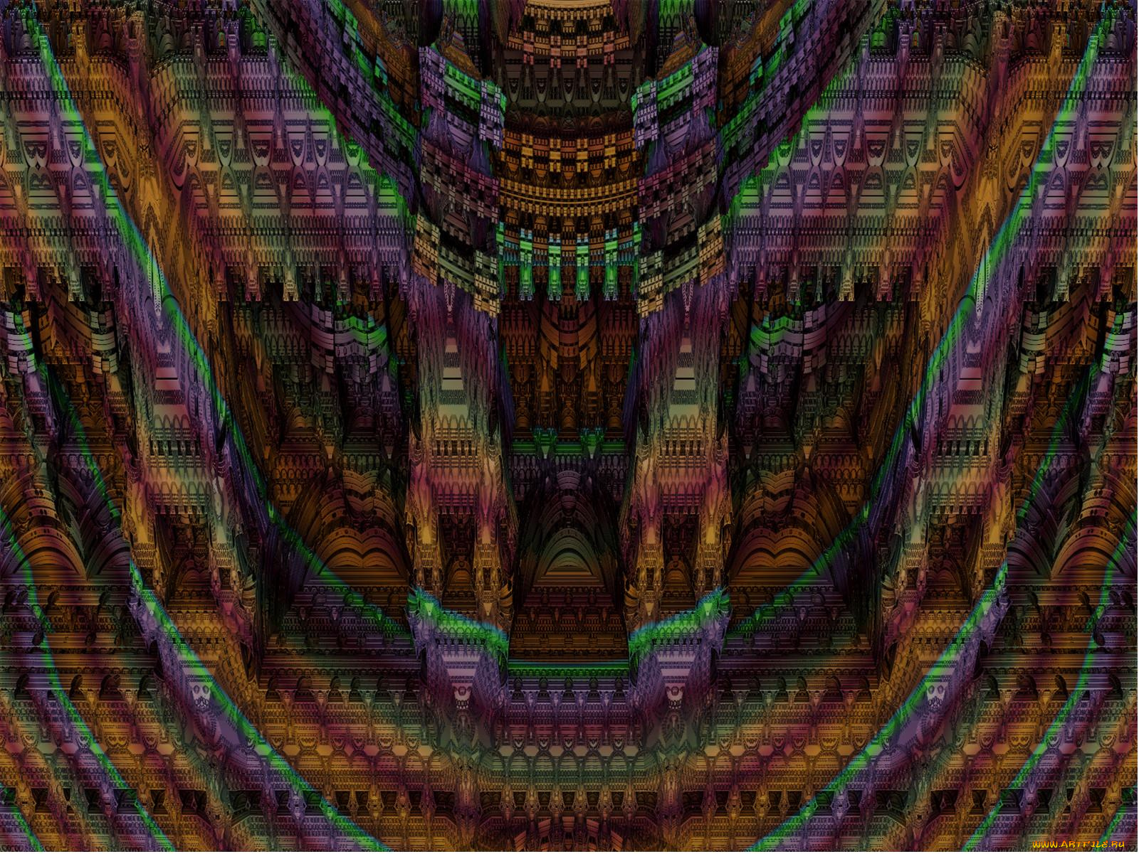 3д, графика, fractal, фракталы, абстракция, узор