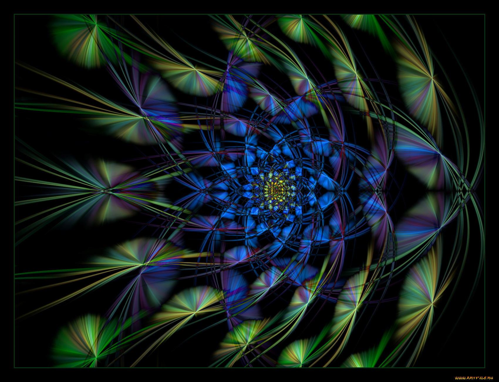 3д, графика, fractal, фракталы, тёмный, узор, абстракция