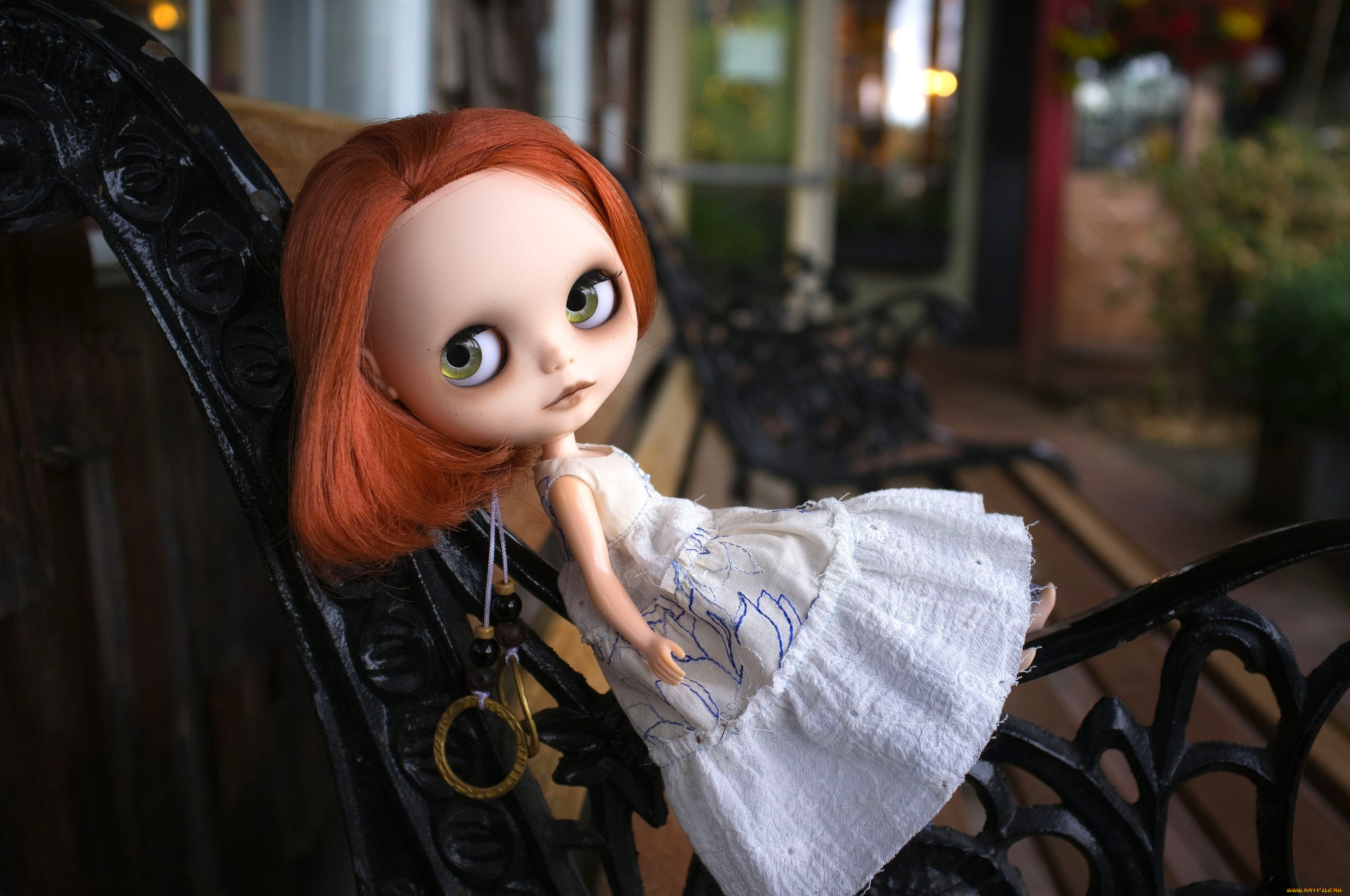 разное, игрушки, кукла, рыжая