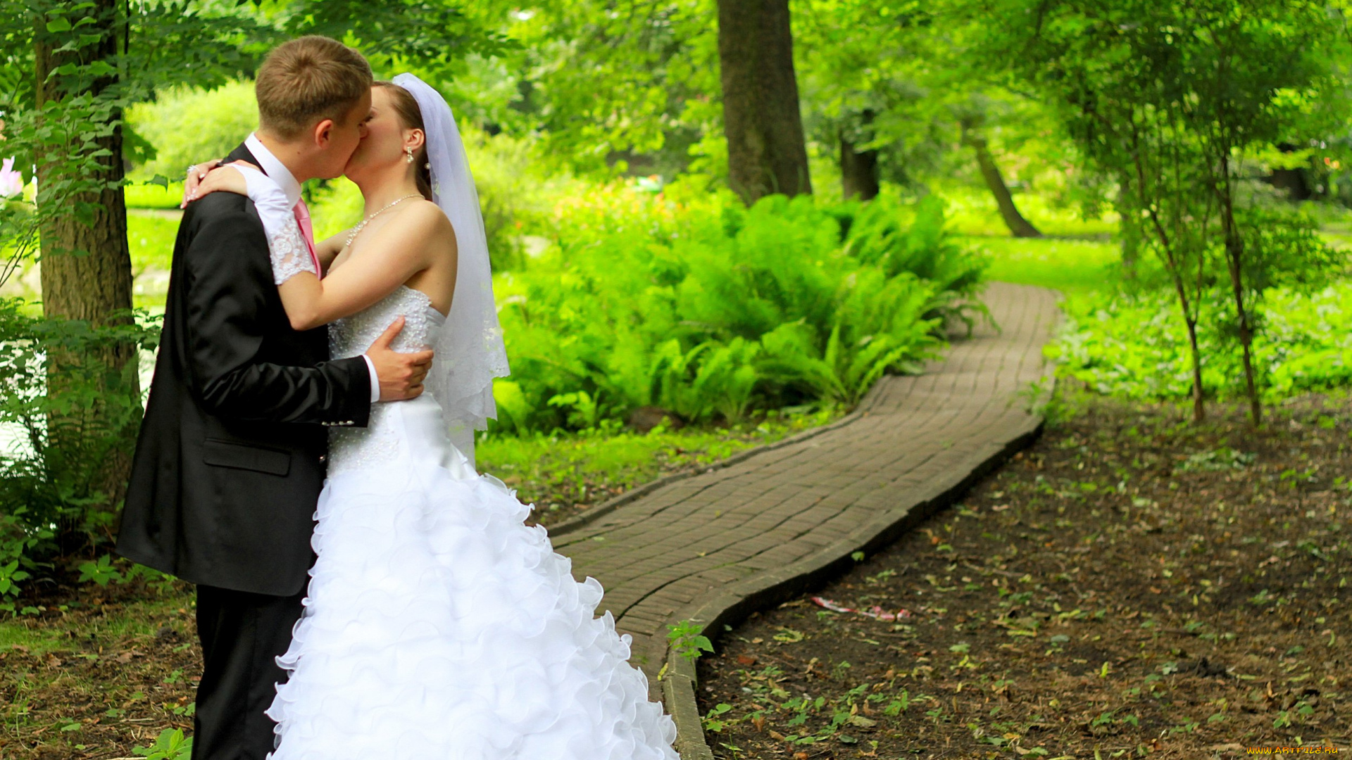 автор, yuri, kozlov, разное, мужчина, женщина, свадьба, жених, невеста, парк