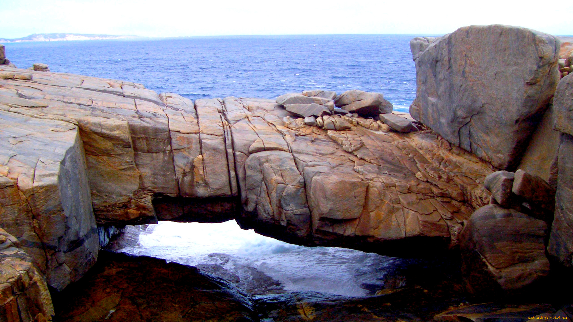 rocky, arch, природа, побережье, камни, море, арка