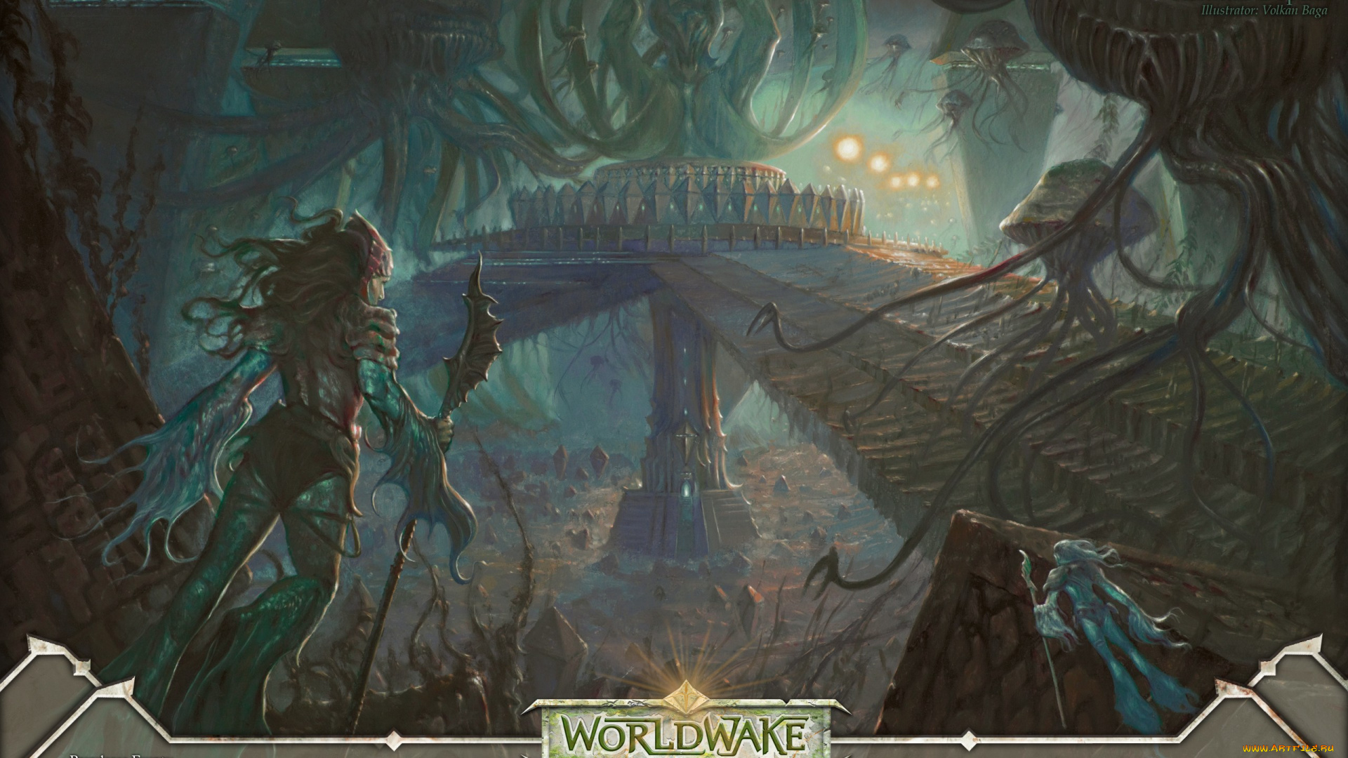 видео, игры, magic, the, gathering, worldwake, , -