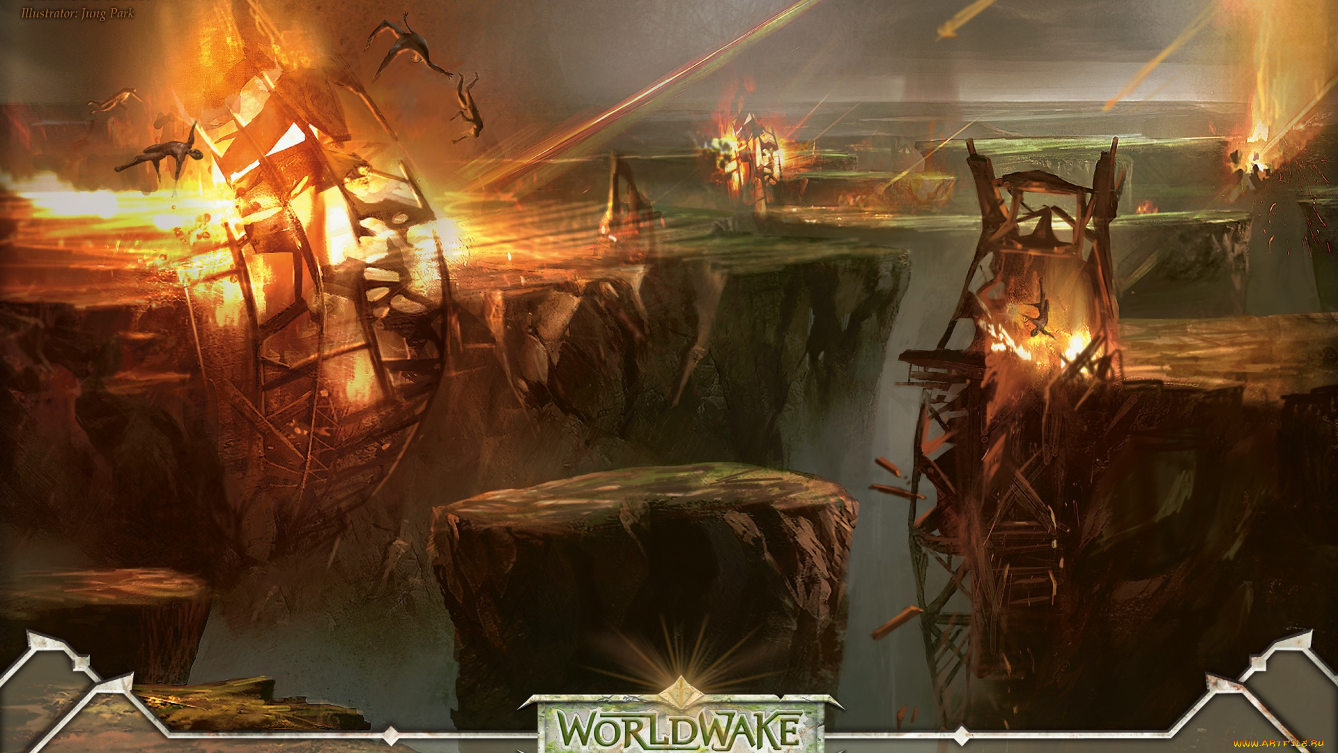 видео, игры, magic, the, gathering, worldwake, , -