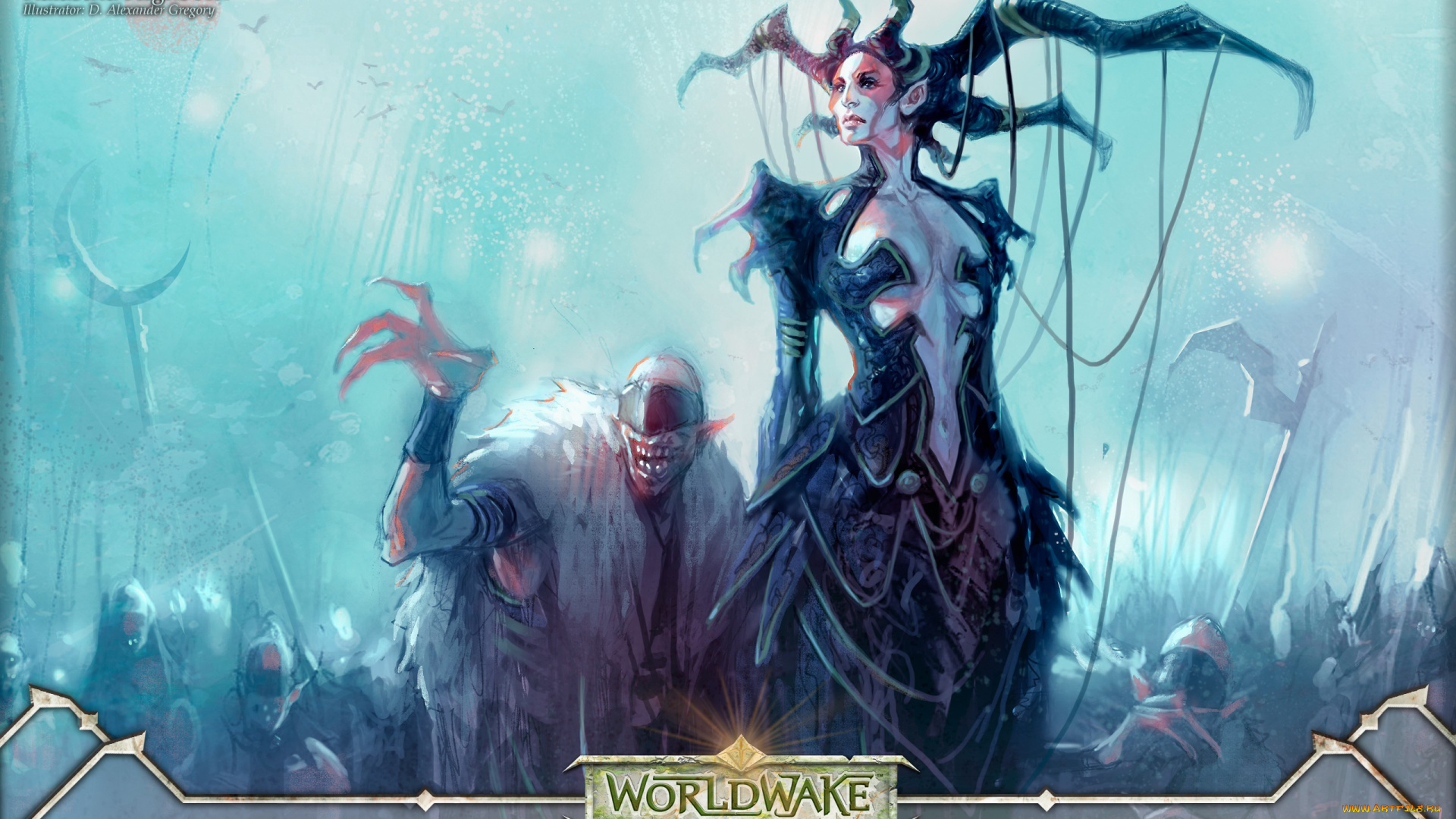 видео, игры, magic, the, gathering, worldwake, kalastria, highborn