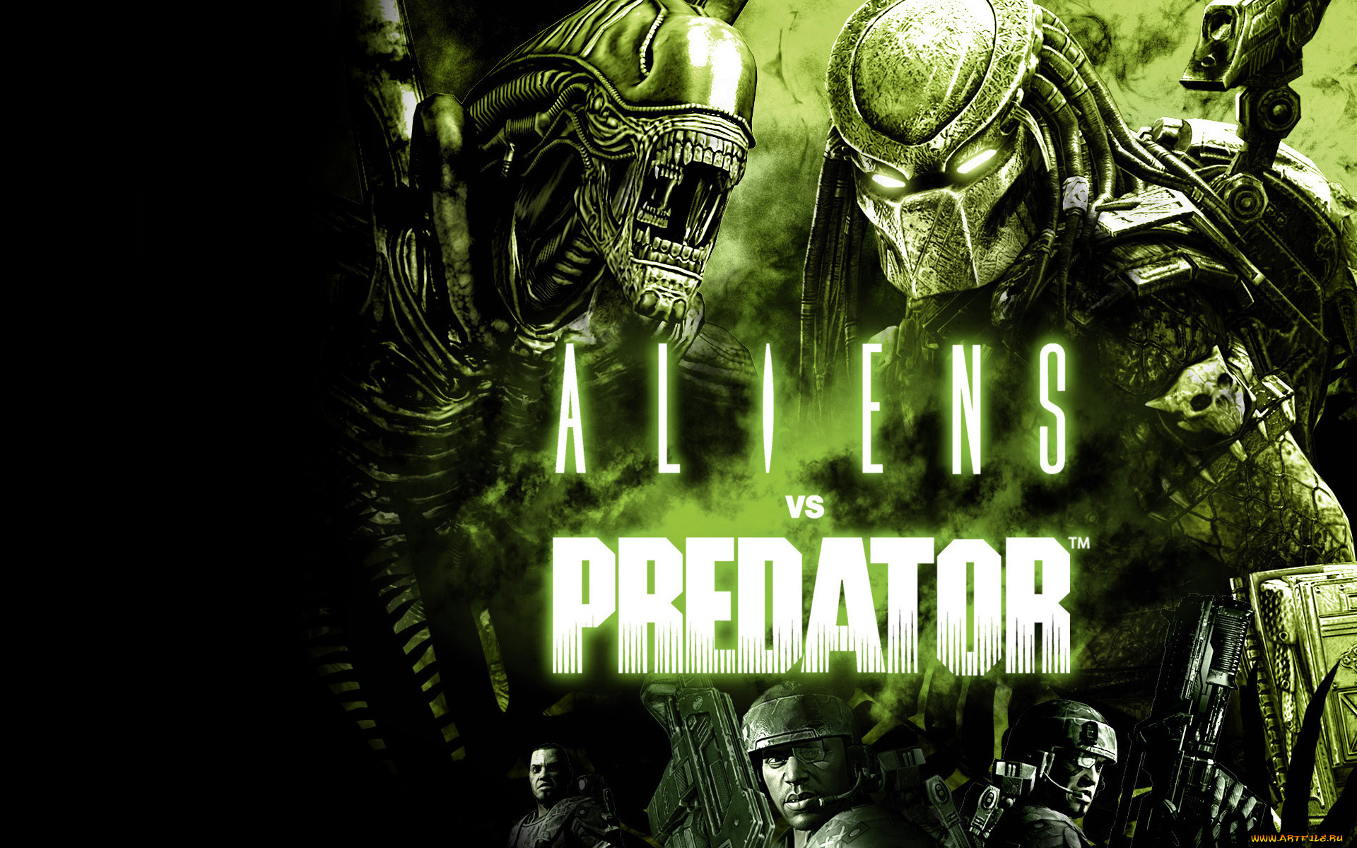 alien, vs, predator, видео, игры, aliens, Чужой, против, хищника