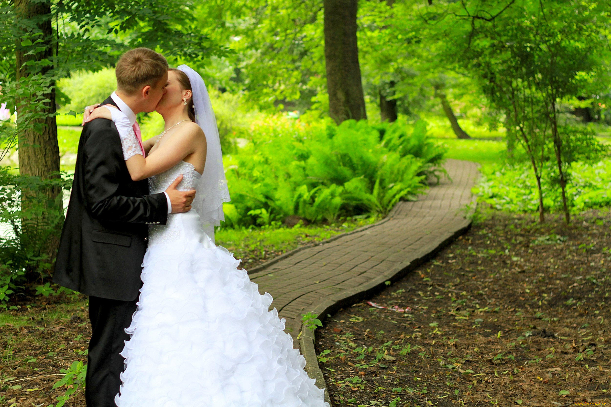 автор, yuri, kozlov, разное, мужчина, женщина, свадьба, жених, невеста, парк