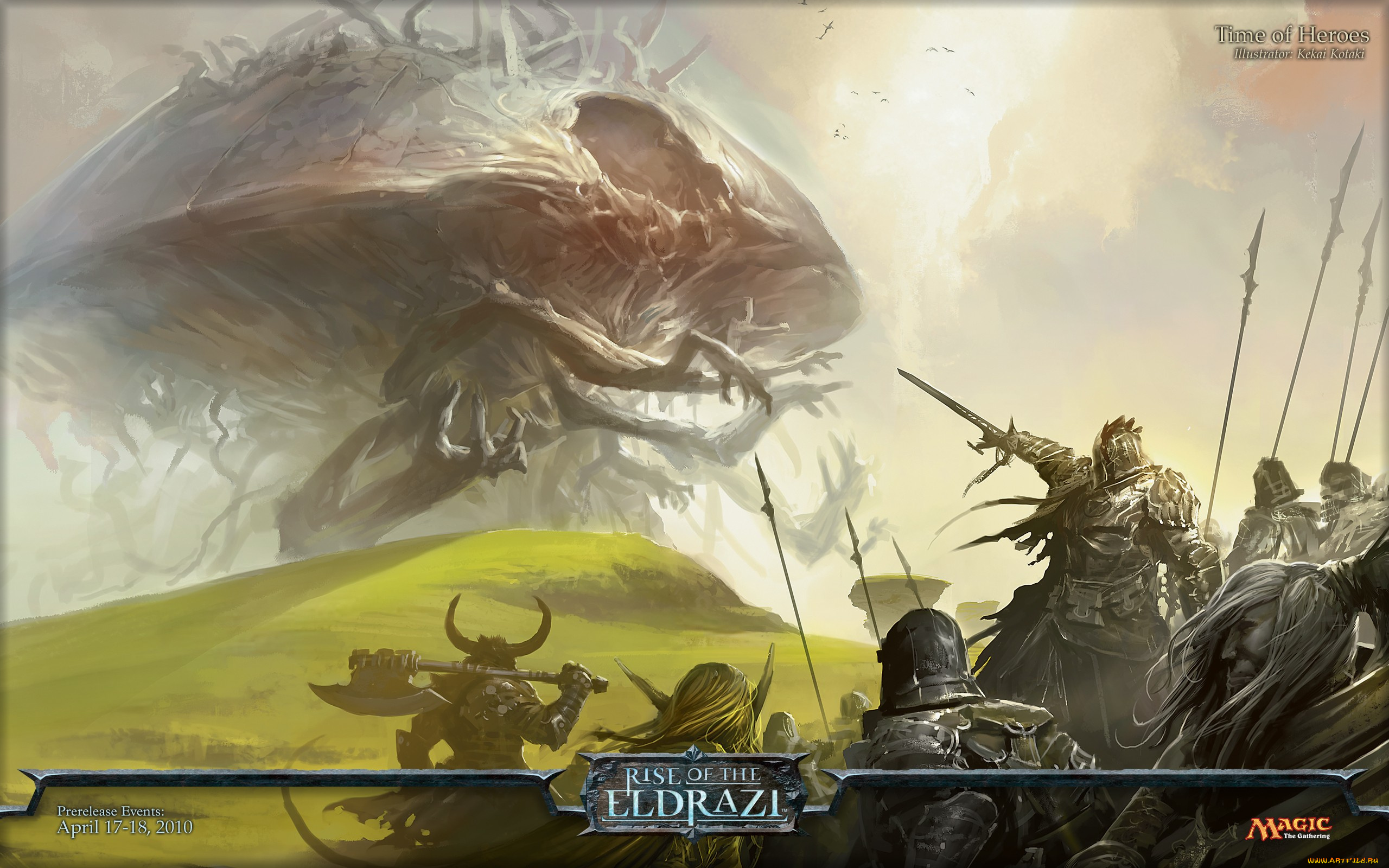 видео, игры, magic, the, gathering, rise, of, eldrazi