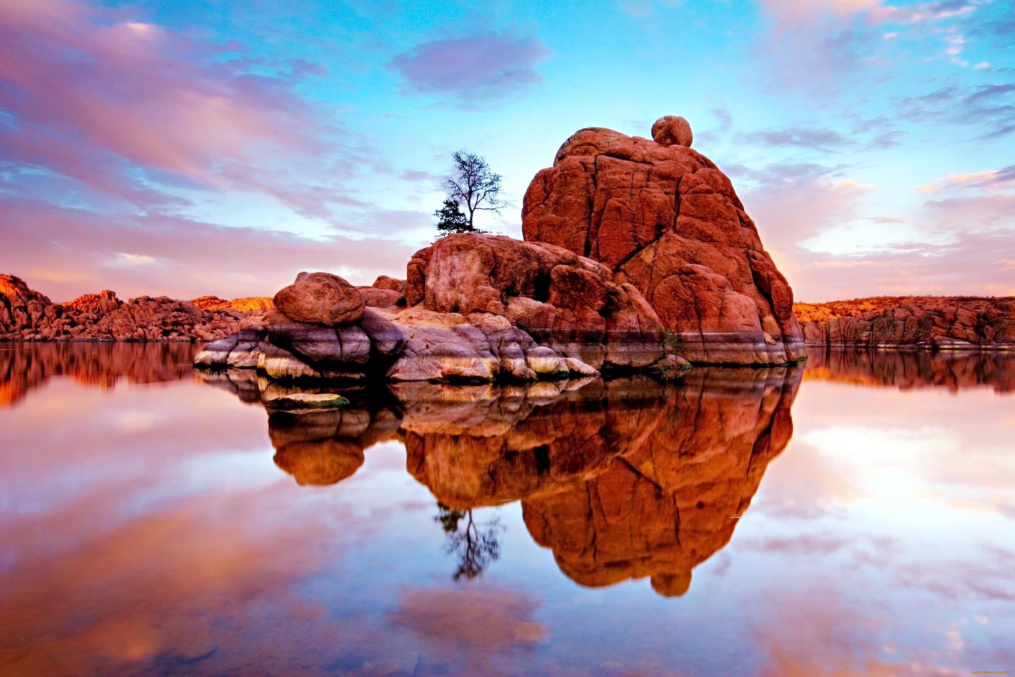 природа, реки, озера, sunrise