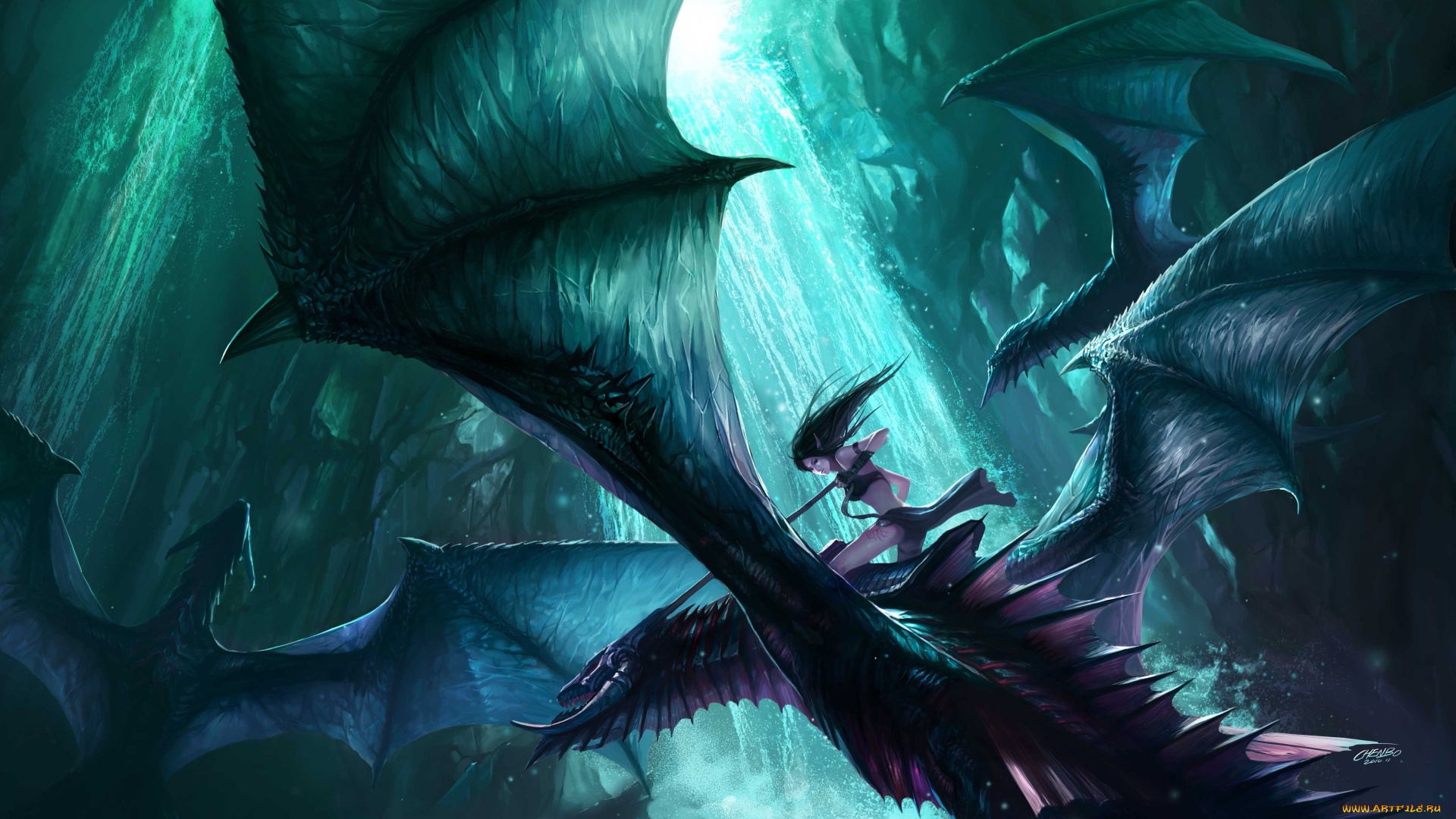 фэнтези, драконы, дракон