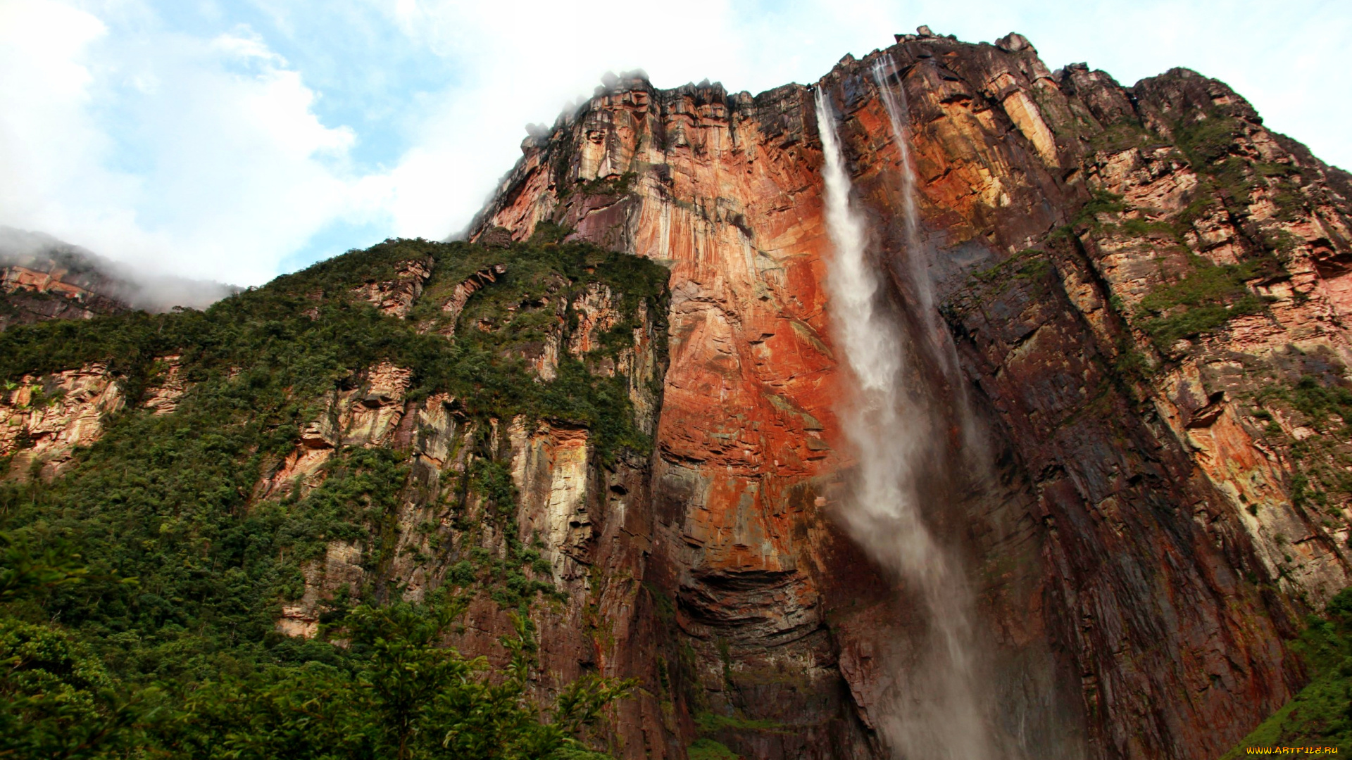 salto, 193, ngel, природа, водопады, горы, скалы, водопад, ангел, высочайший, в, мире