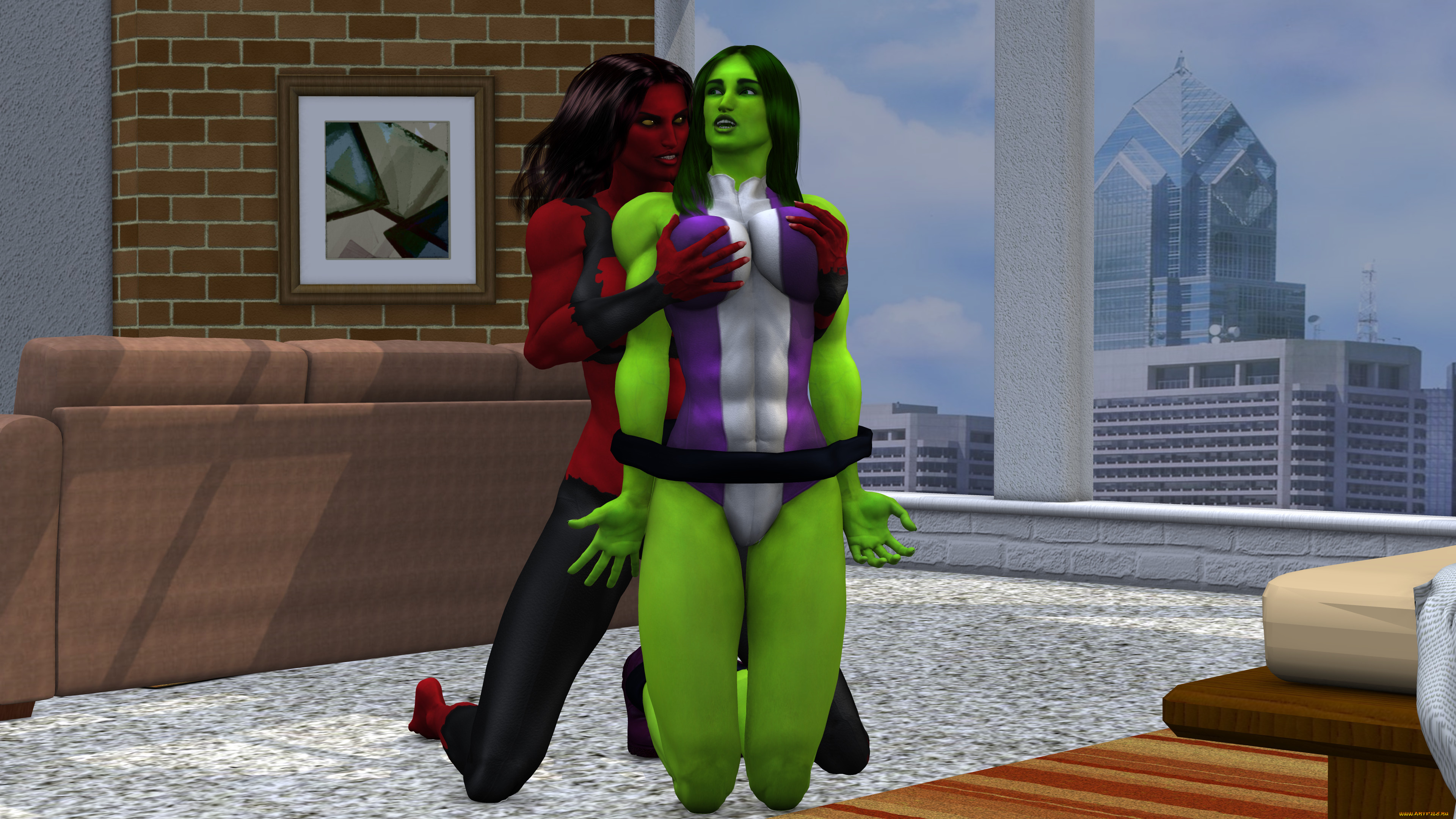 3д, графика, creatures, существа