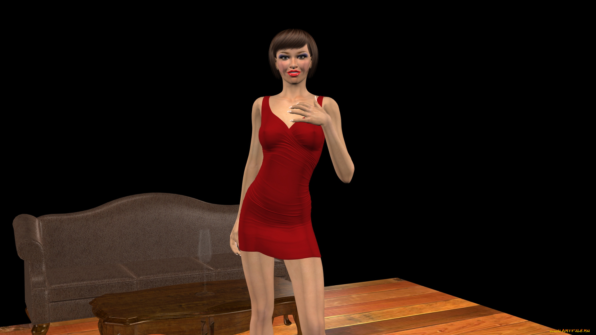 3д, графика, люди, , people, девушка, фон, ллатье, взгляд