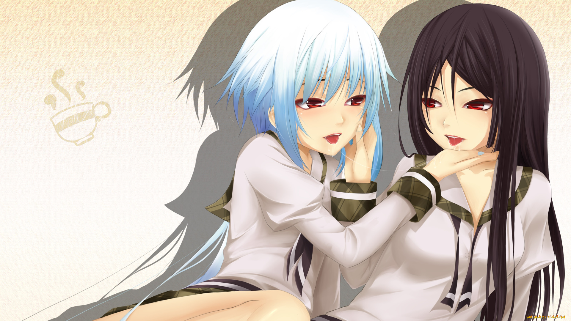 аниме, *unknown, , другое, взгляд, девушки