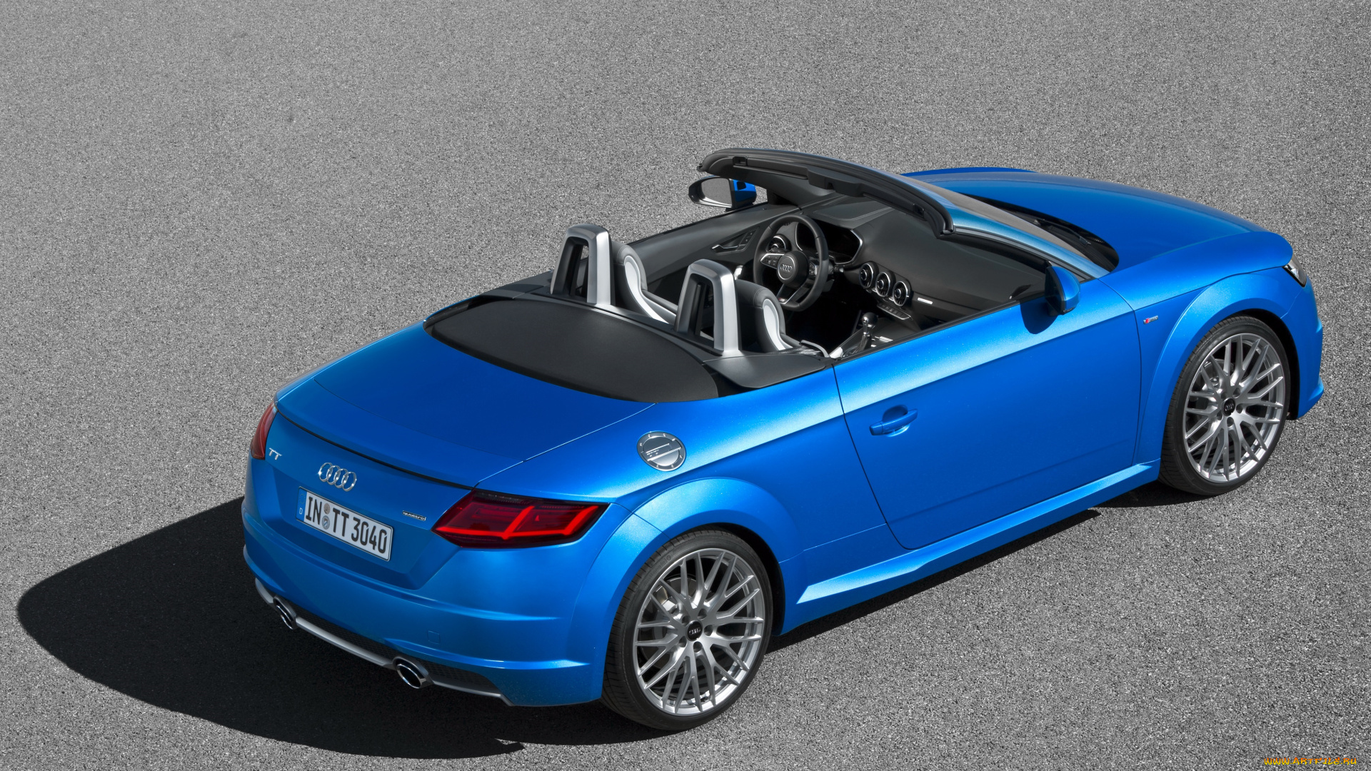 автомобили, audi, синий, 2014г, 8s, 2-0, tfsi, quattro, s-line, tt, roadster