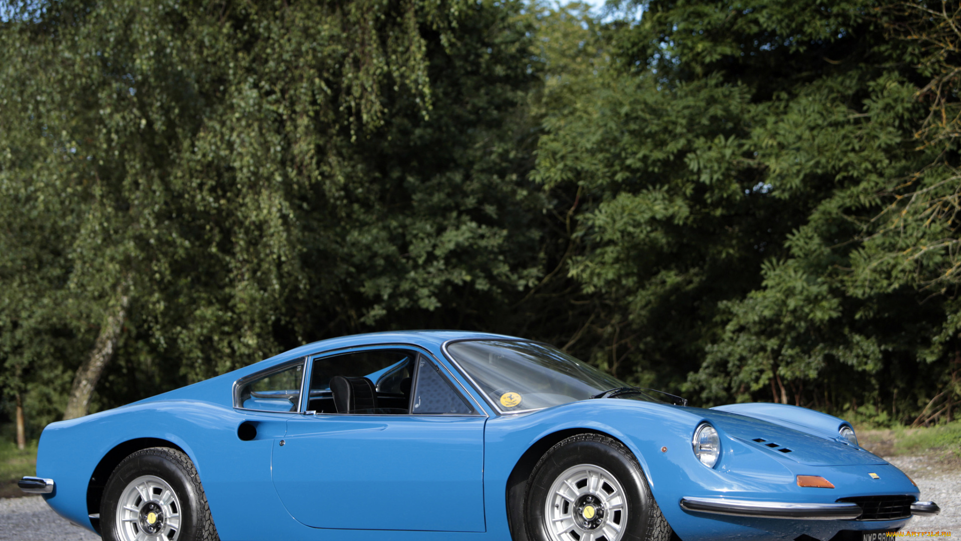 автомобили, ferrari, синий, uk-spec, gt, 246, dino