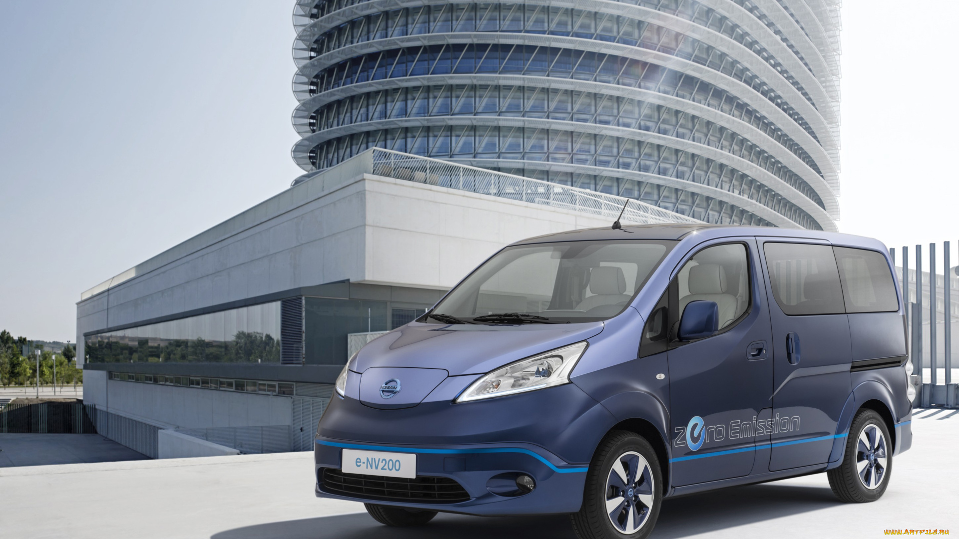 автомобили, nissan, datsun, синий, 2014г, concept, vip, e-nv200