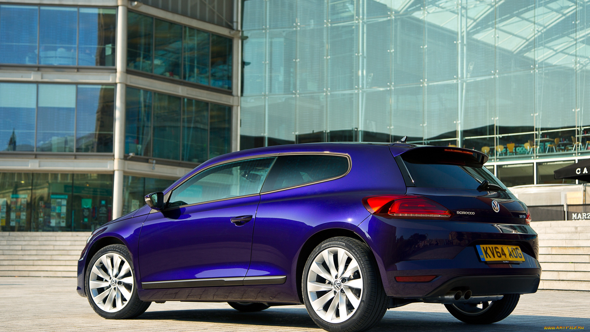 автомобили, volkswagen, синий, 2-0, scirocco, 2014г, uk-spec, tdi