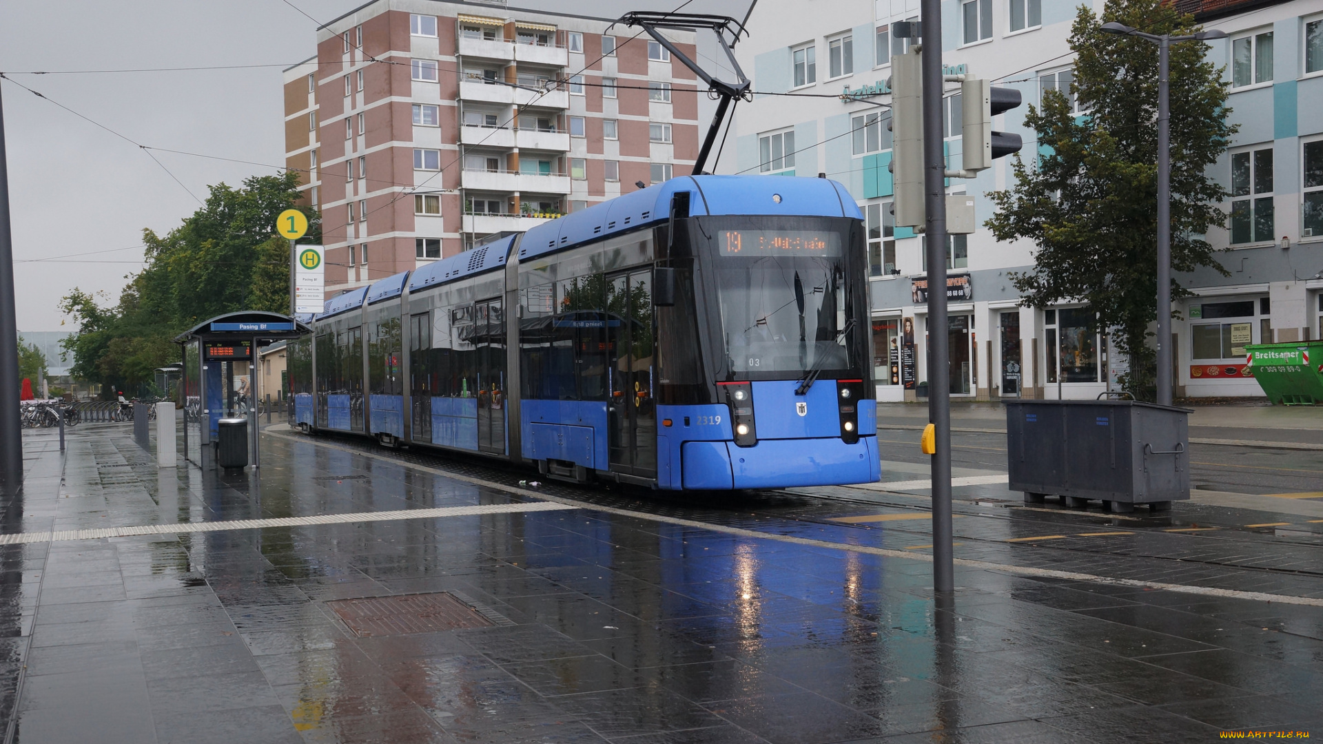 техника, трамваи, трамвай, рельсы, улица, город