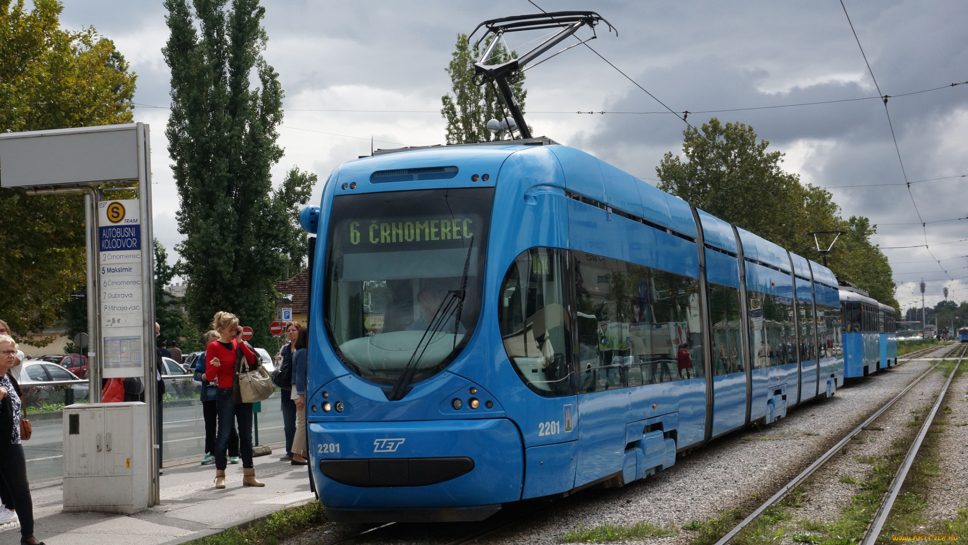 техника, трамваи, улица, город, рельсы, трамвай