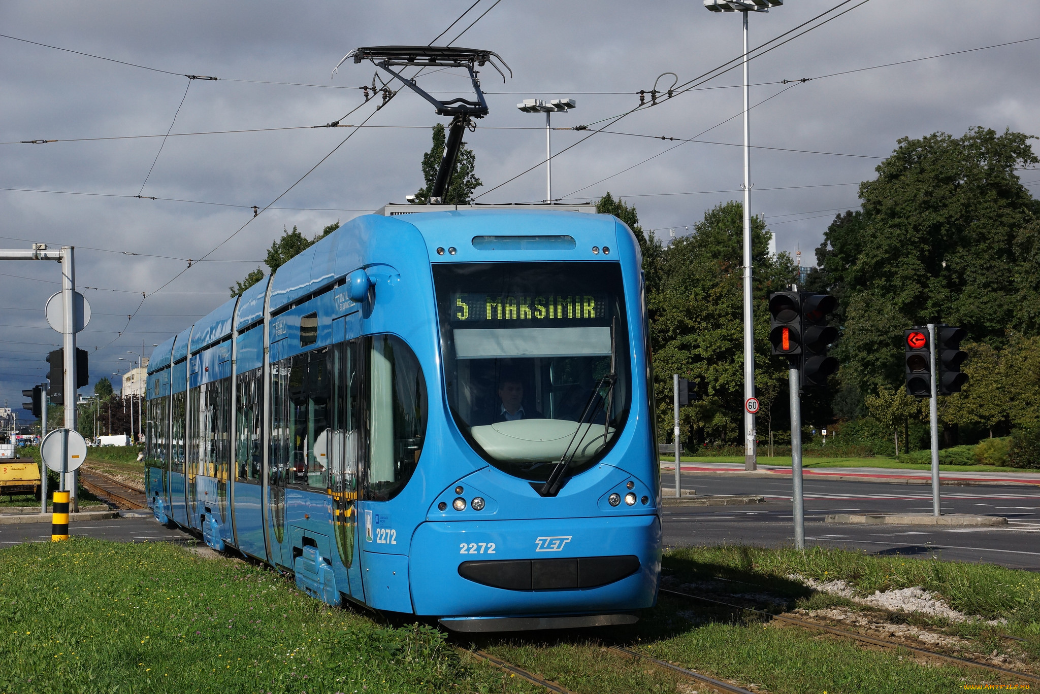 техника, трамваи, трамвай, рельсы, улица, город