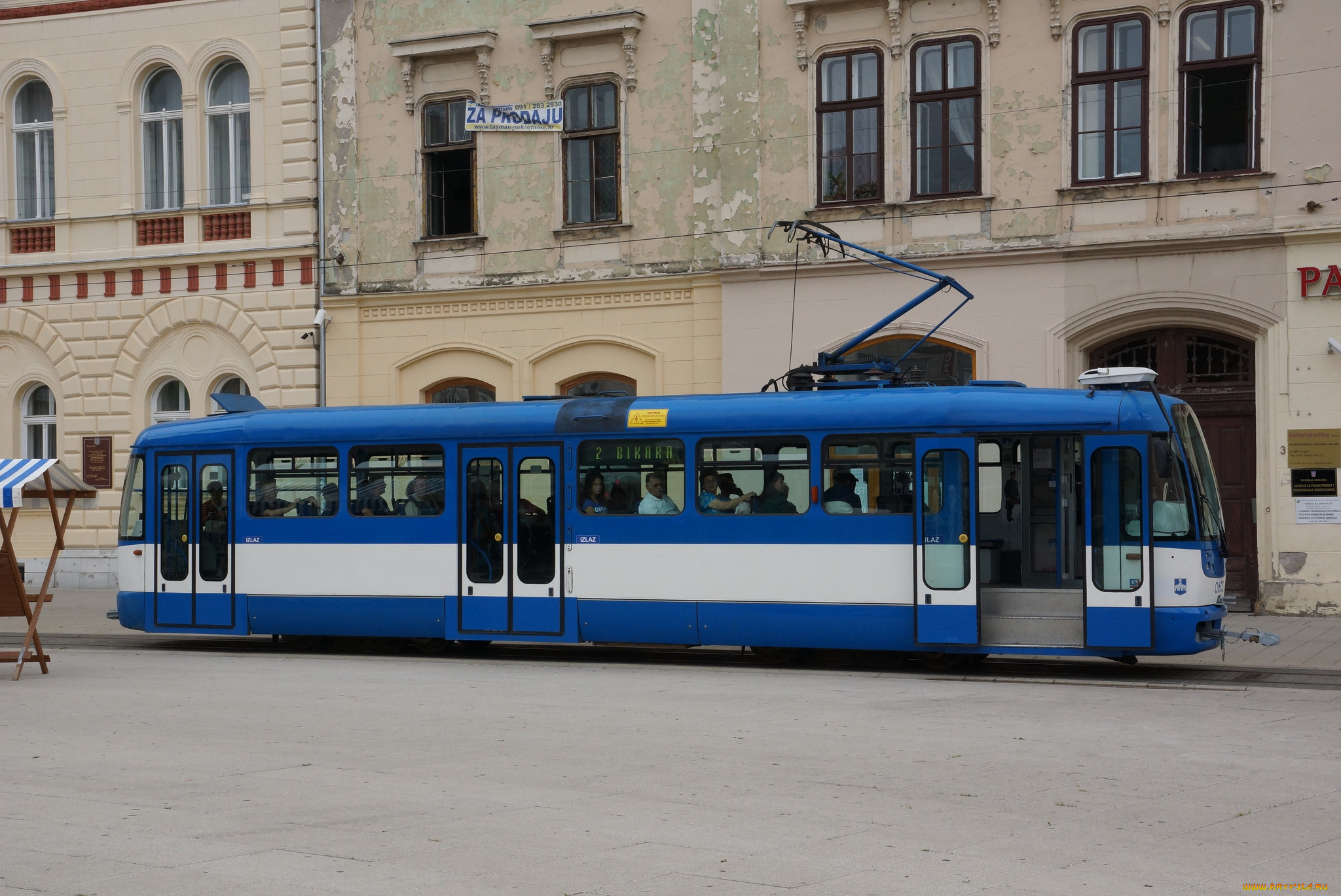 техника, трамваи, трамвай, рельсы, улица, город