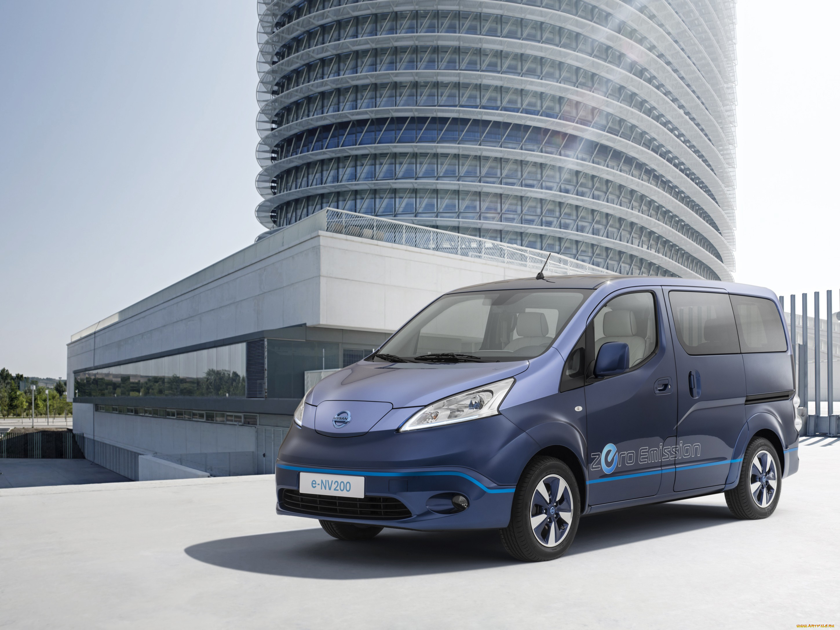 автомобили, nissan, datsun, синий, 2014г, concept, vip, e-nv200