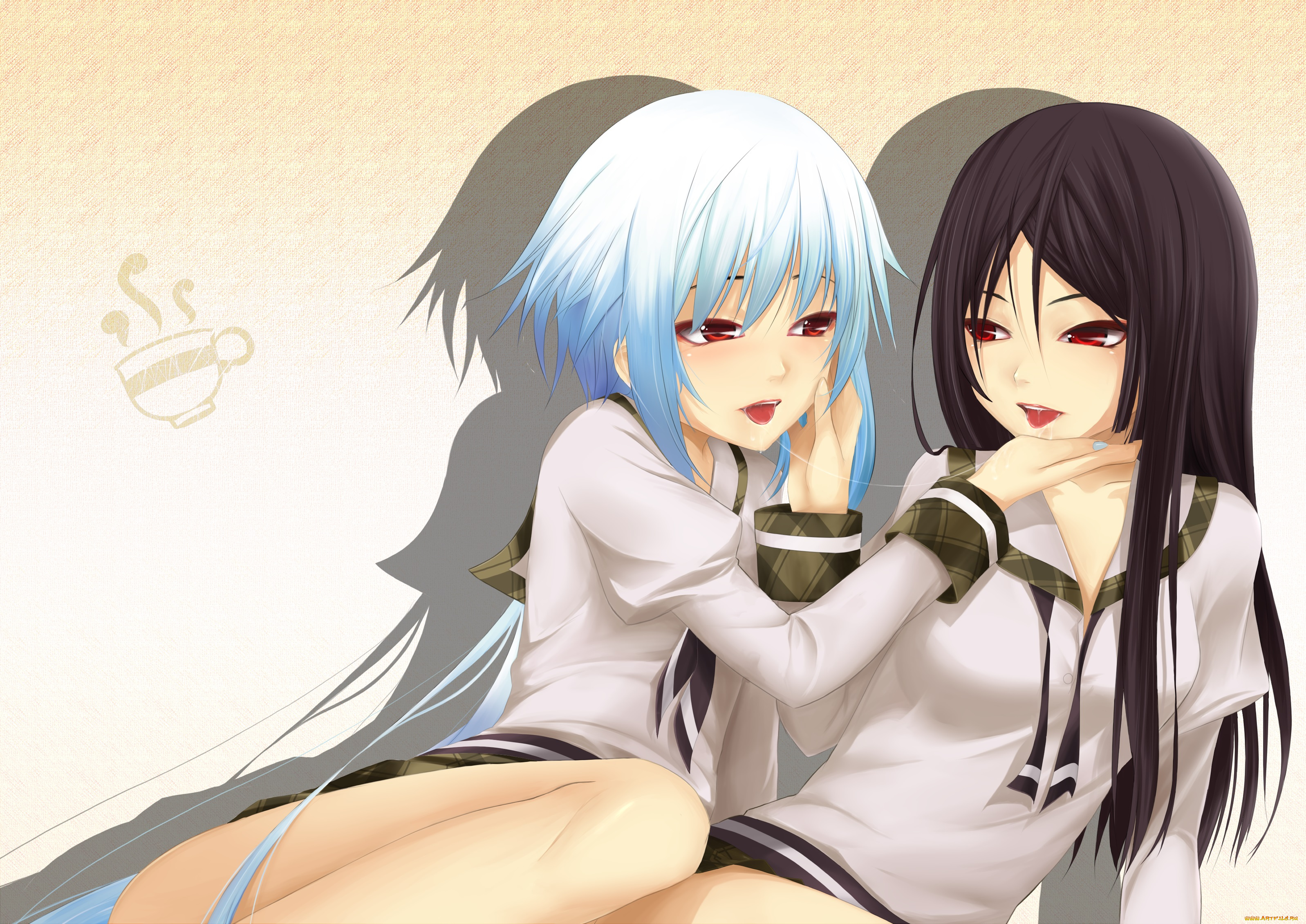 аниме, *unknown, , другое, взгляд, девушки