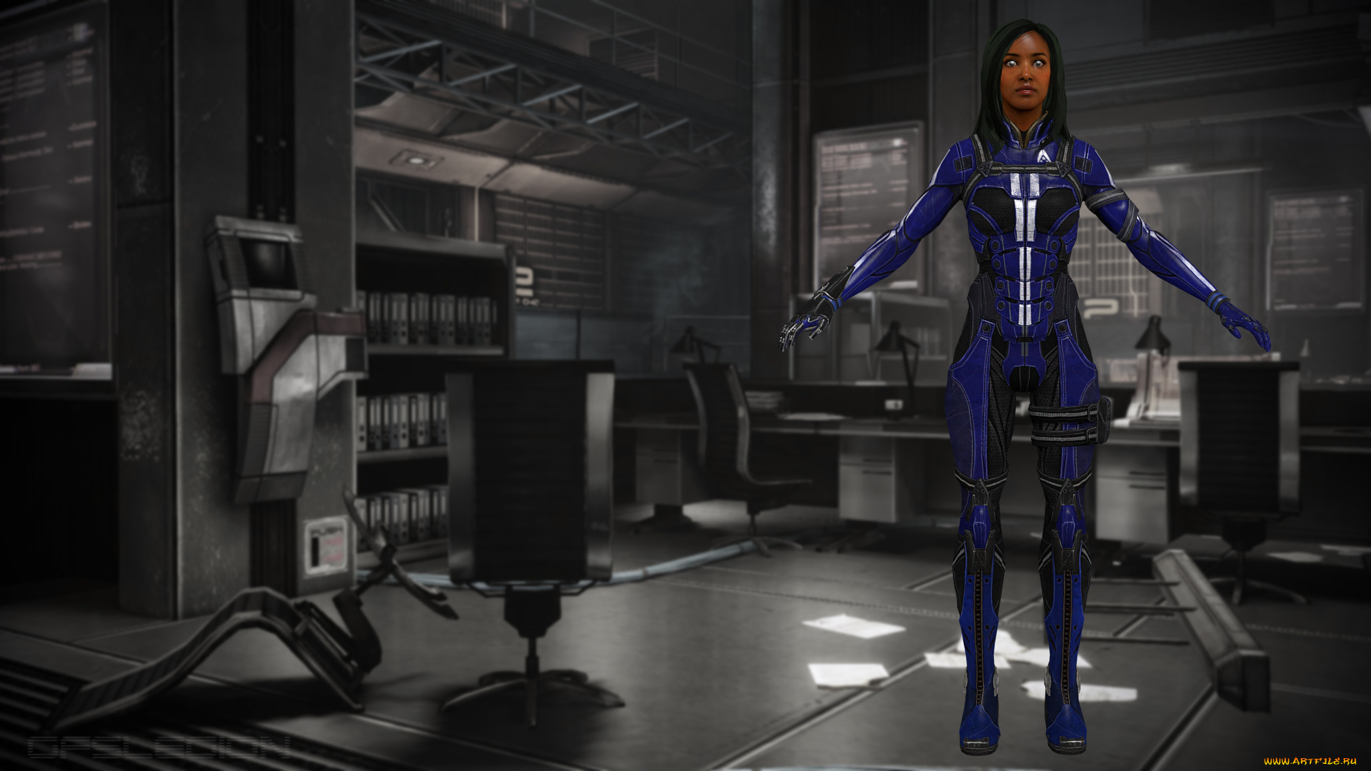 3д, графика, фантазия, , fantasy, девушка, взгляд, фон