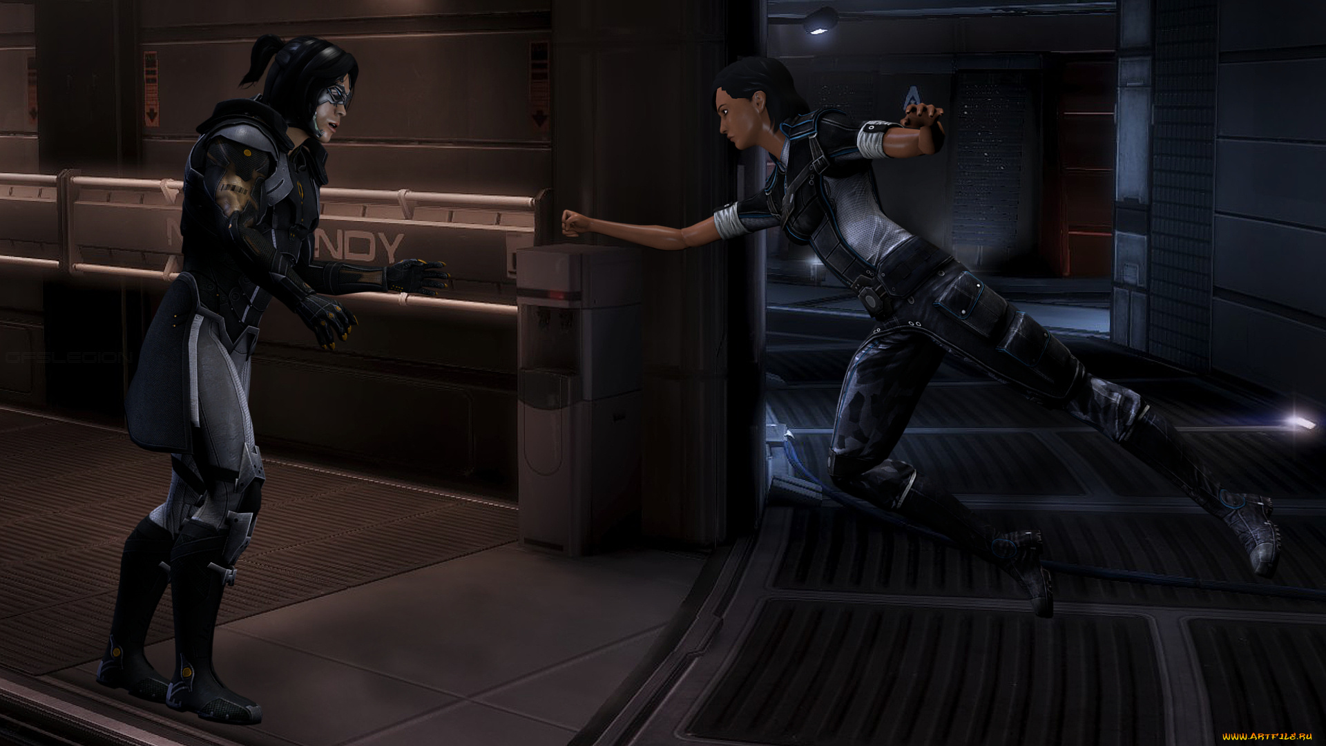 3д, графика, фантазия, , fantasy, девушка, взгляд, фон, борьба