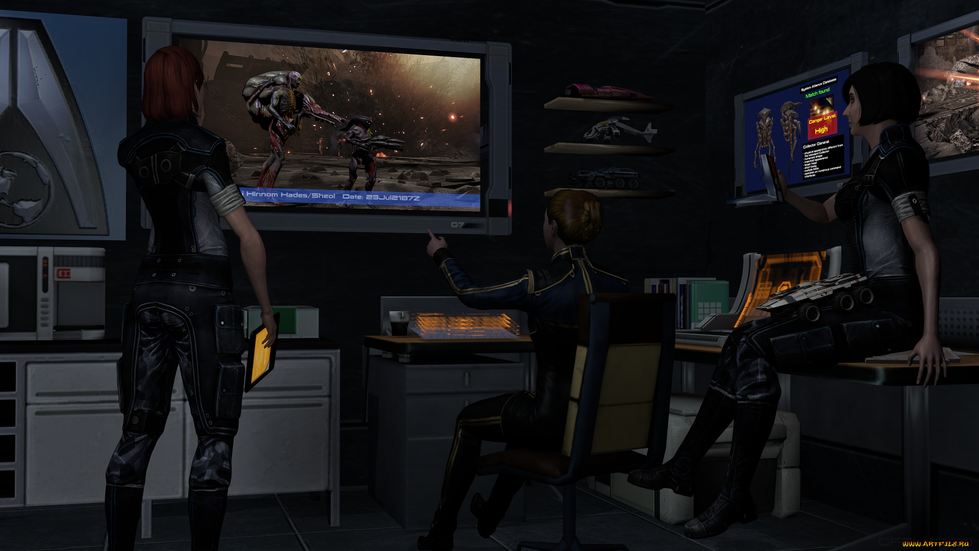 3д, графика, фантазия, , fantasy, девушки, взгляд, фон