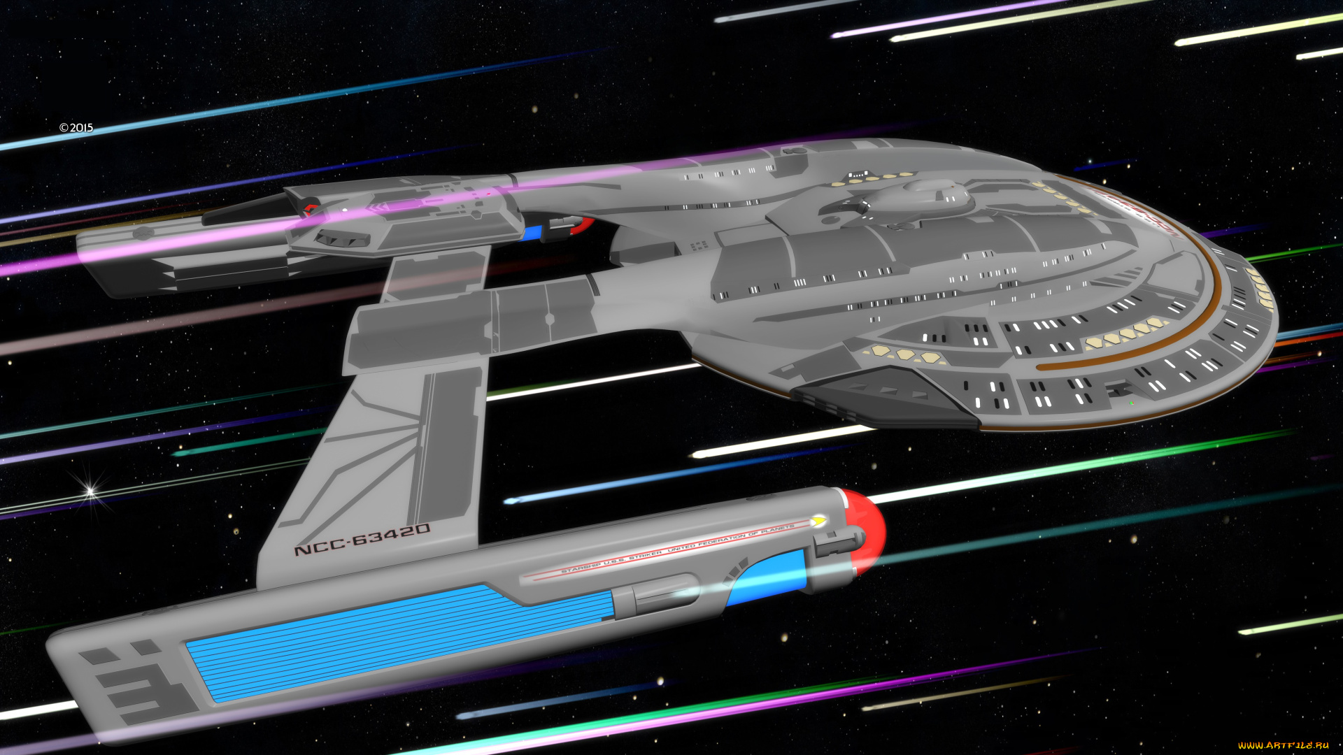 космос, арт, вселенная, полет, космический, корабль