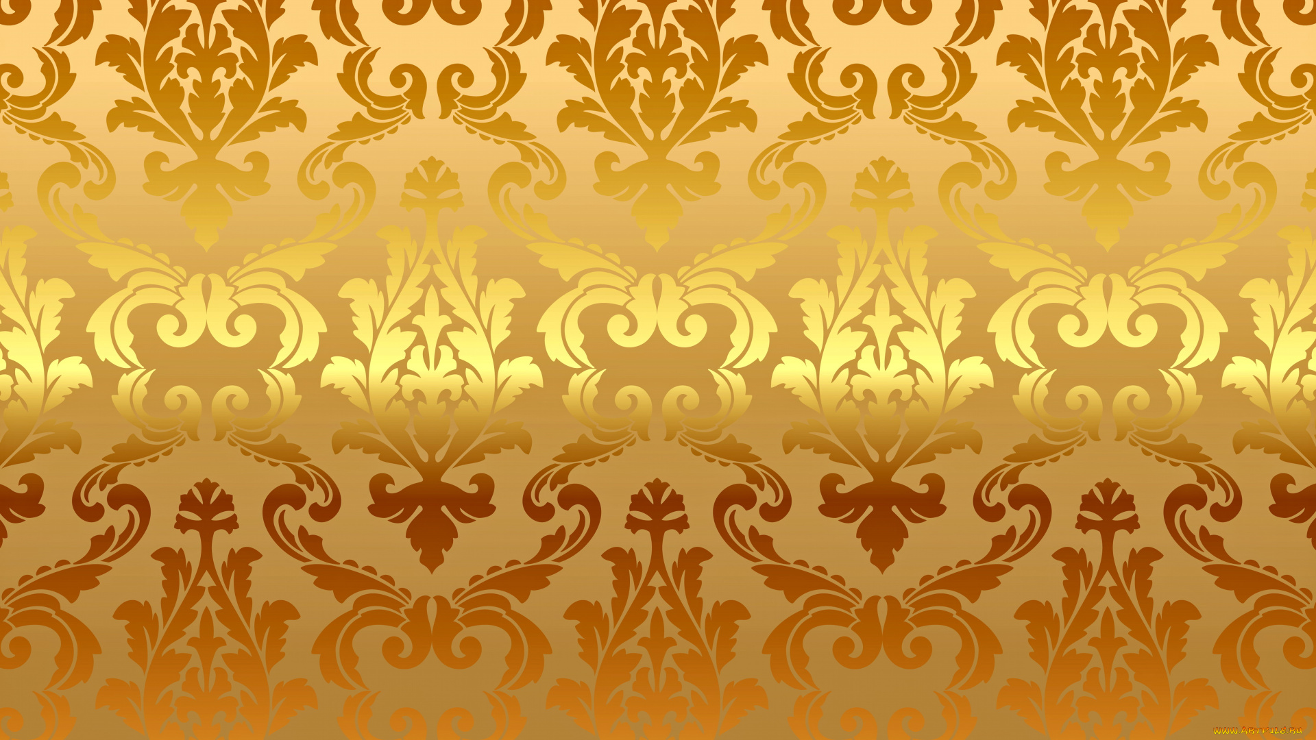 векторная, графика, другое, , other, золото, фон, орнамент, golden, узор, background, gradient, vector, vintage